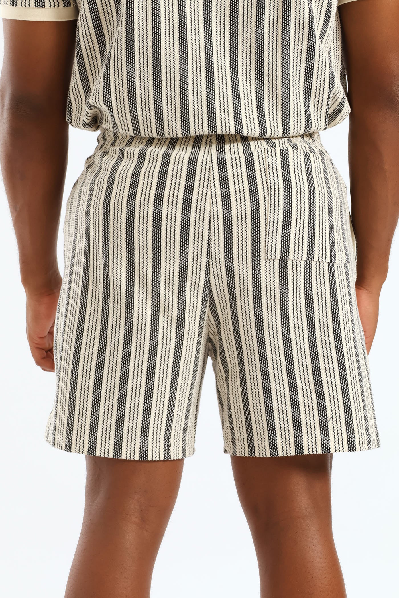 Surf Int Stripe Short - Off White - Image 4