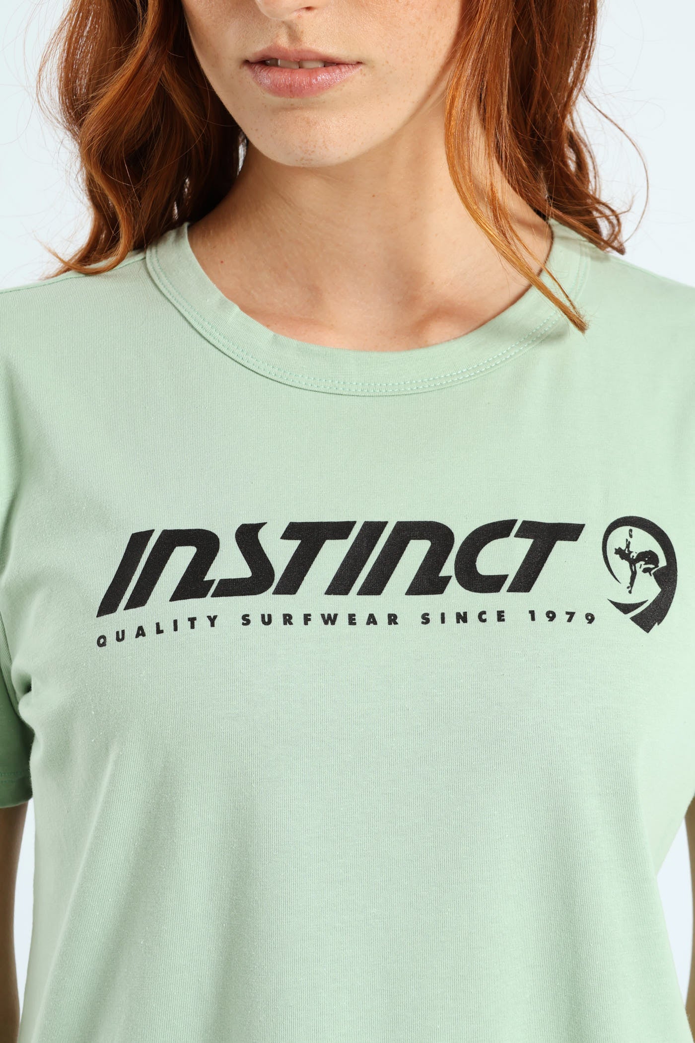 Surf Logo Tee - Sage - Image 2