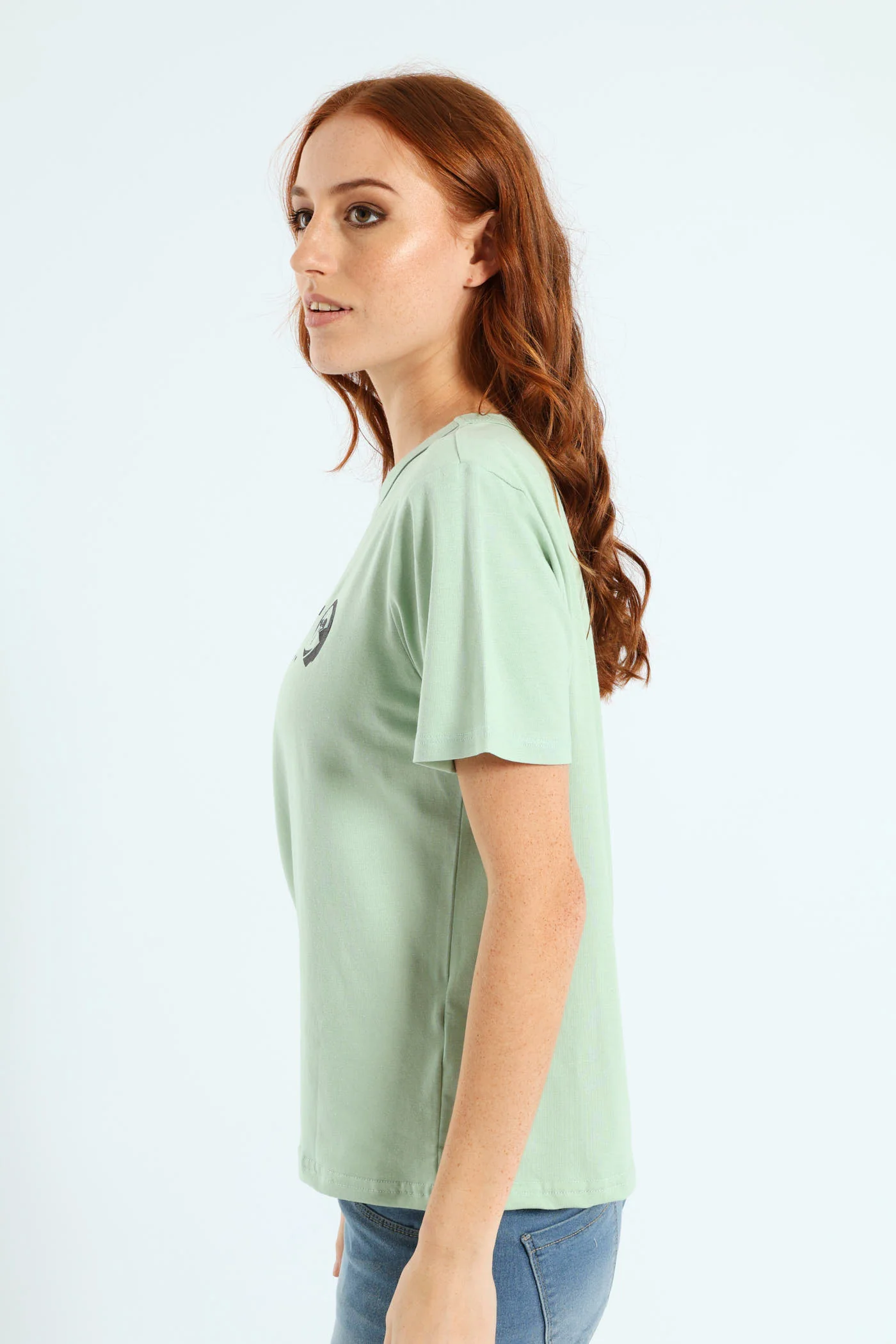 Surf Logo Tee - Sage - Image 3