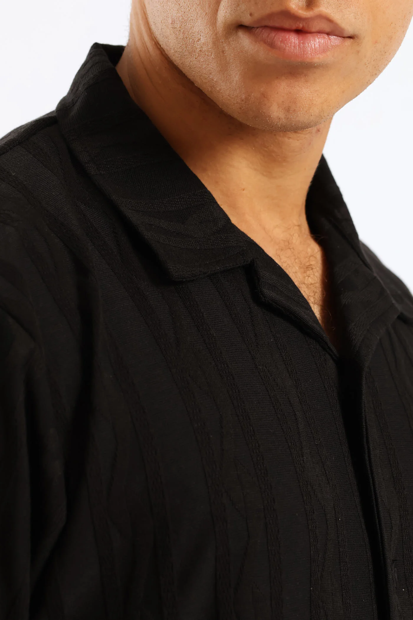 Surface Interest Shirt - Black - Image 4