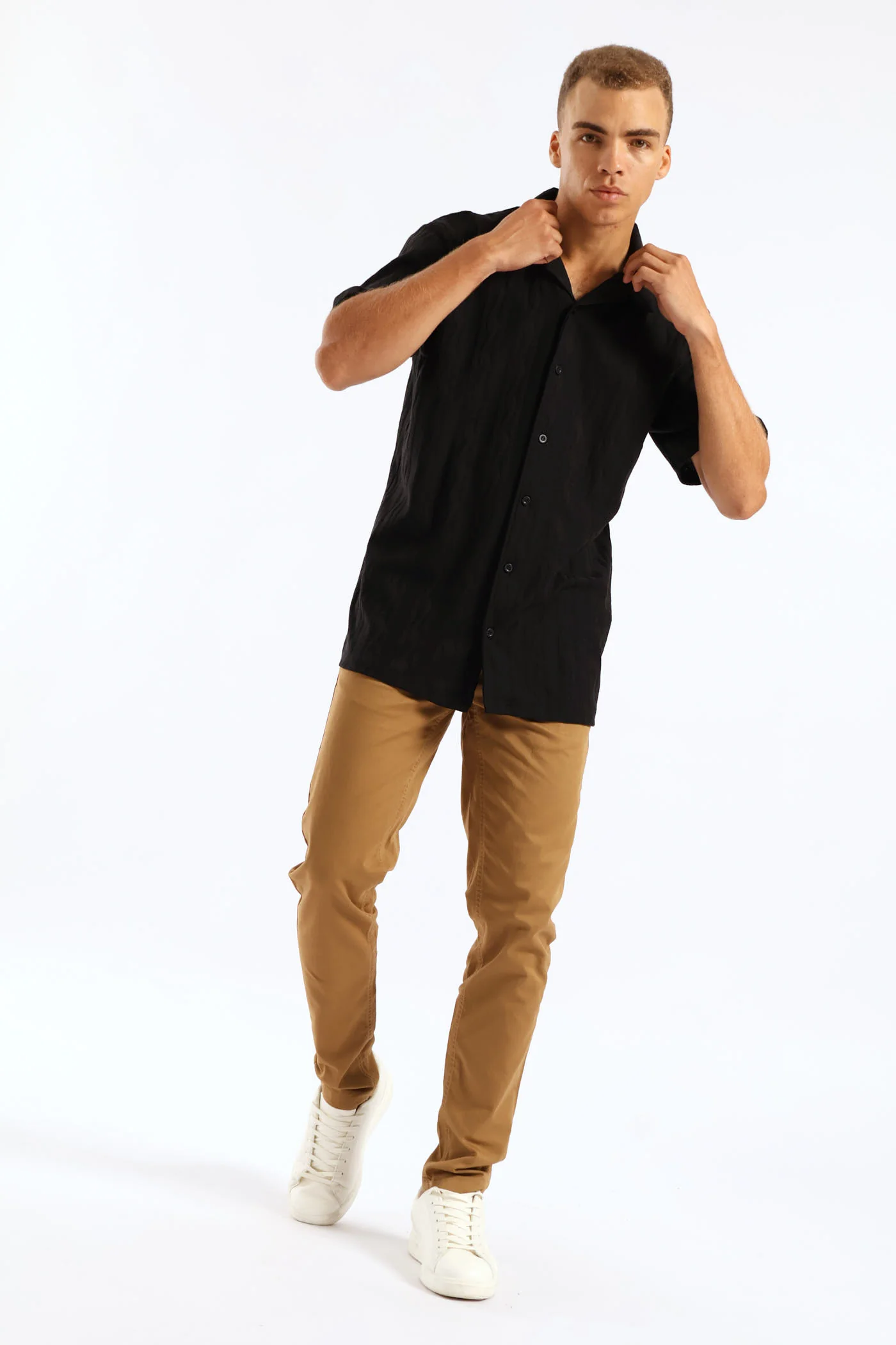 Surface Interest Shirt - Black - Image 6