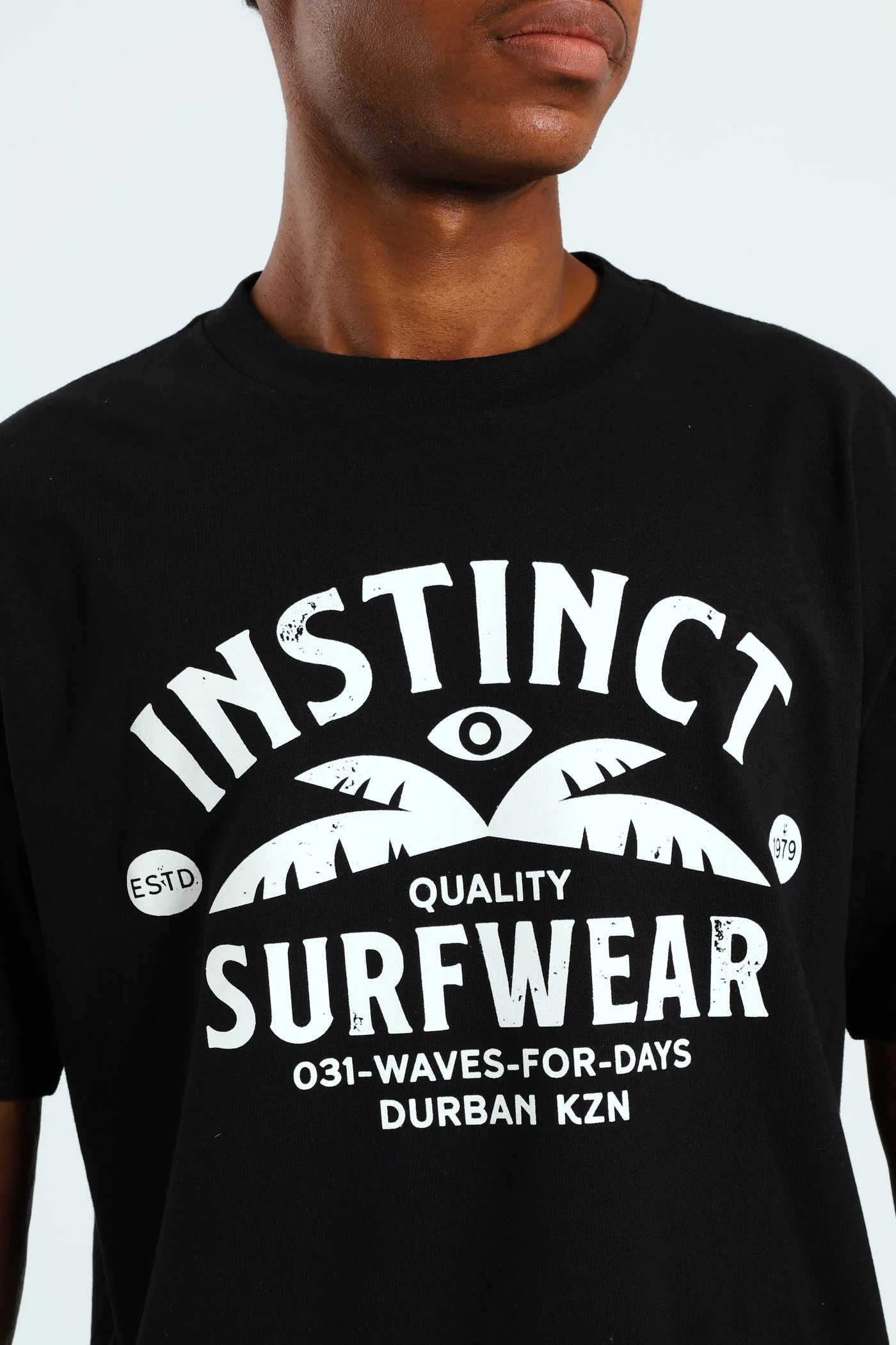 Surfwear Tee - Black - Image 2