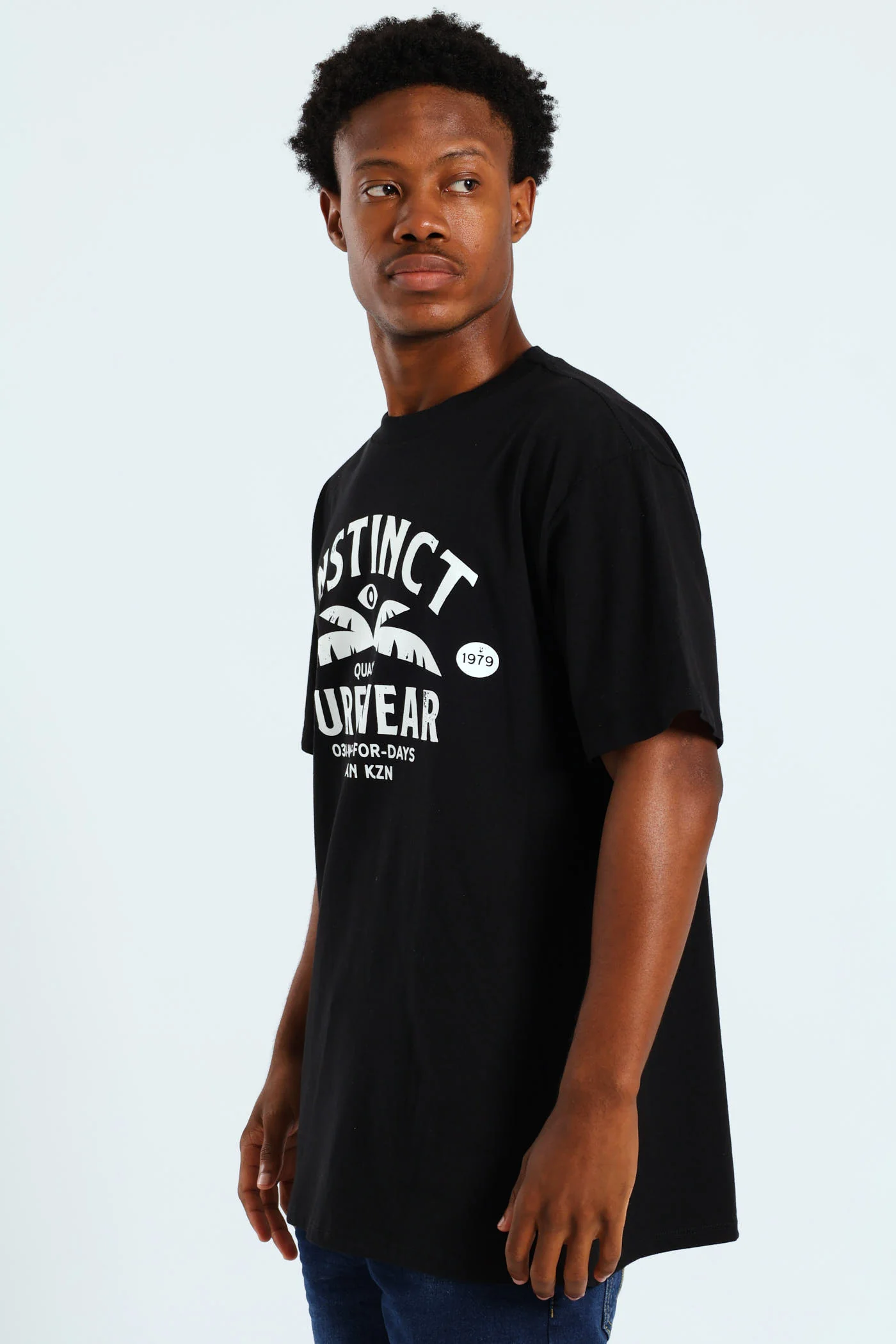 Surfwear Tee - Black - Image 4