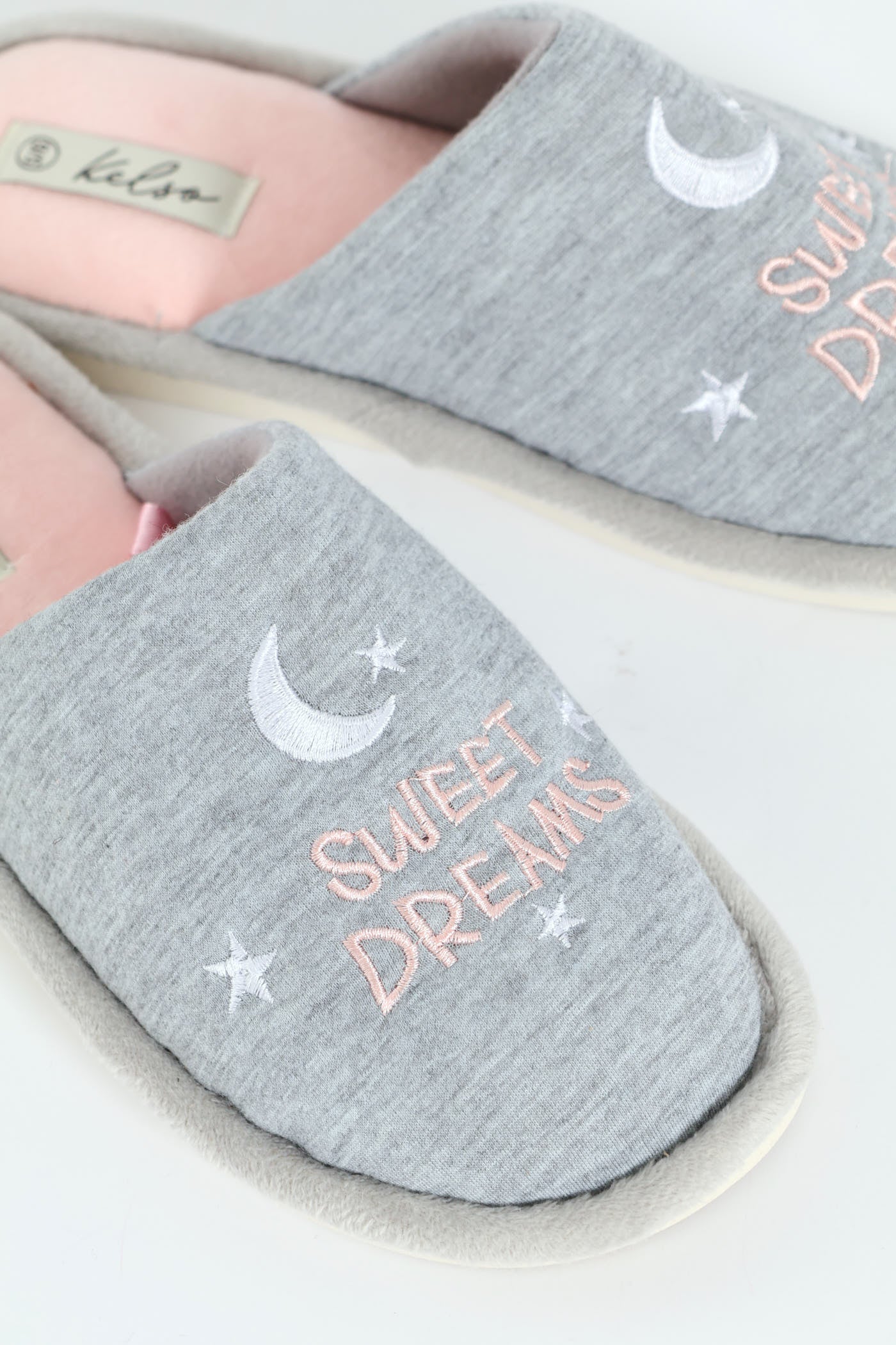 Sweet Dreams Slipper - Light Grey - Image 2