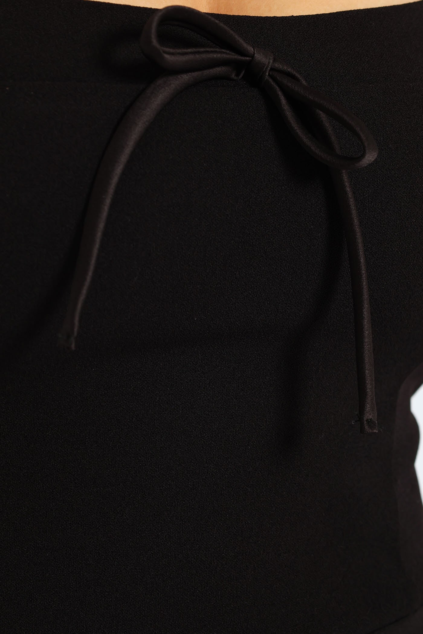 Sweetheart Neckline Mini Skater Dress - Black - Image 6