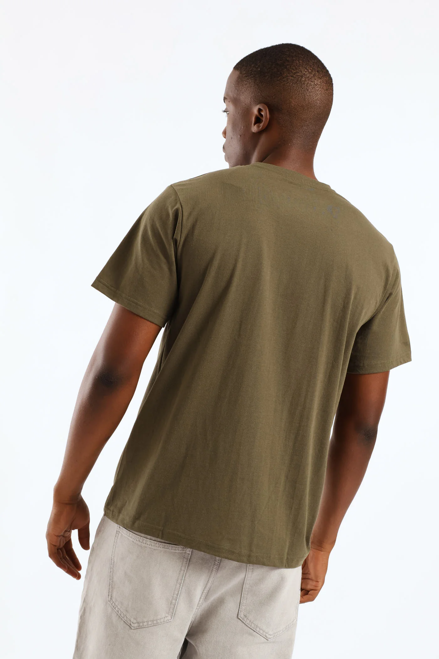Swft Basic Print Tee - Fatigue - Image 4