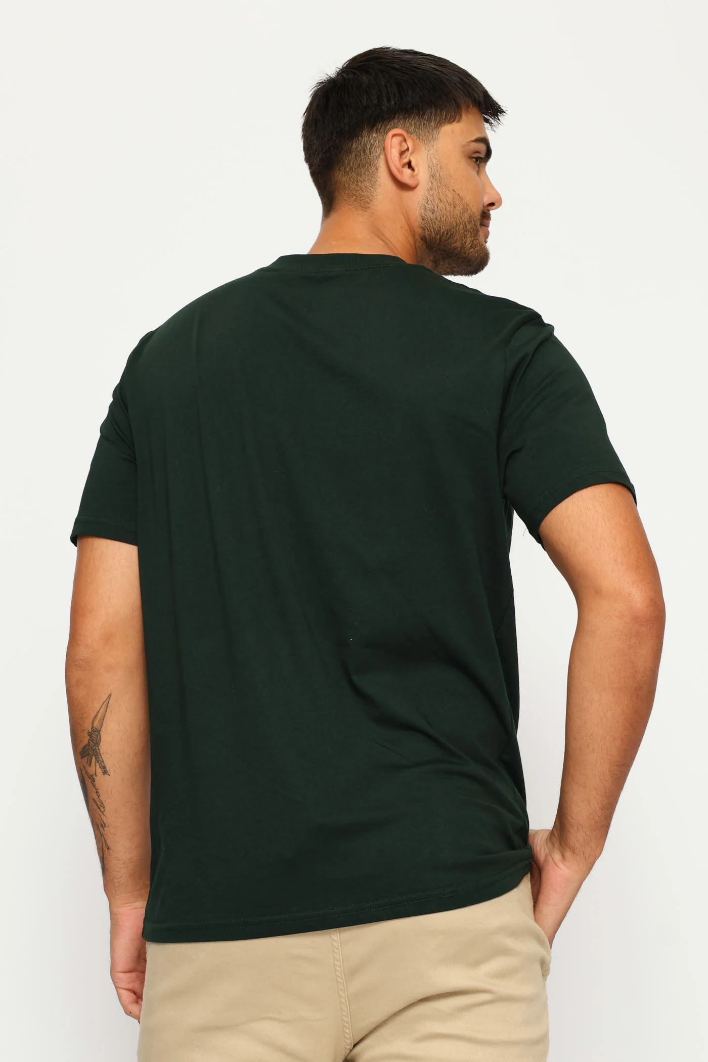 Swft Print Tee - Green - Image 5