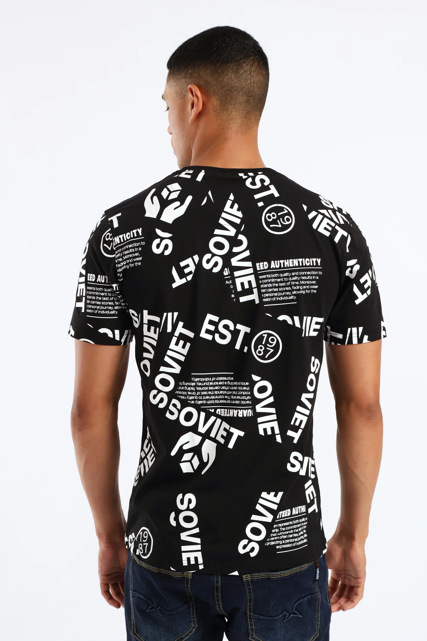 Switch Tee - Black - Image 3