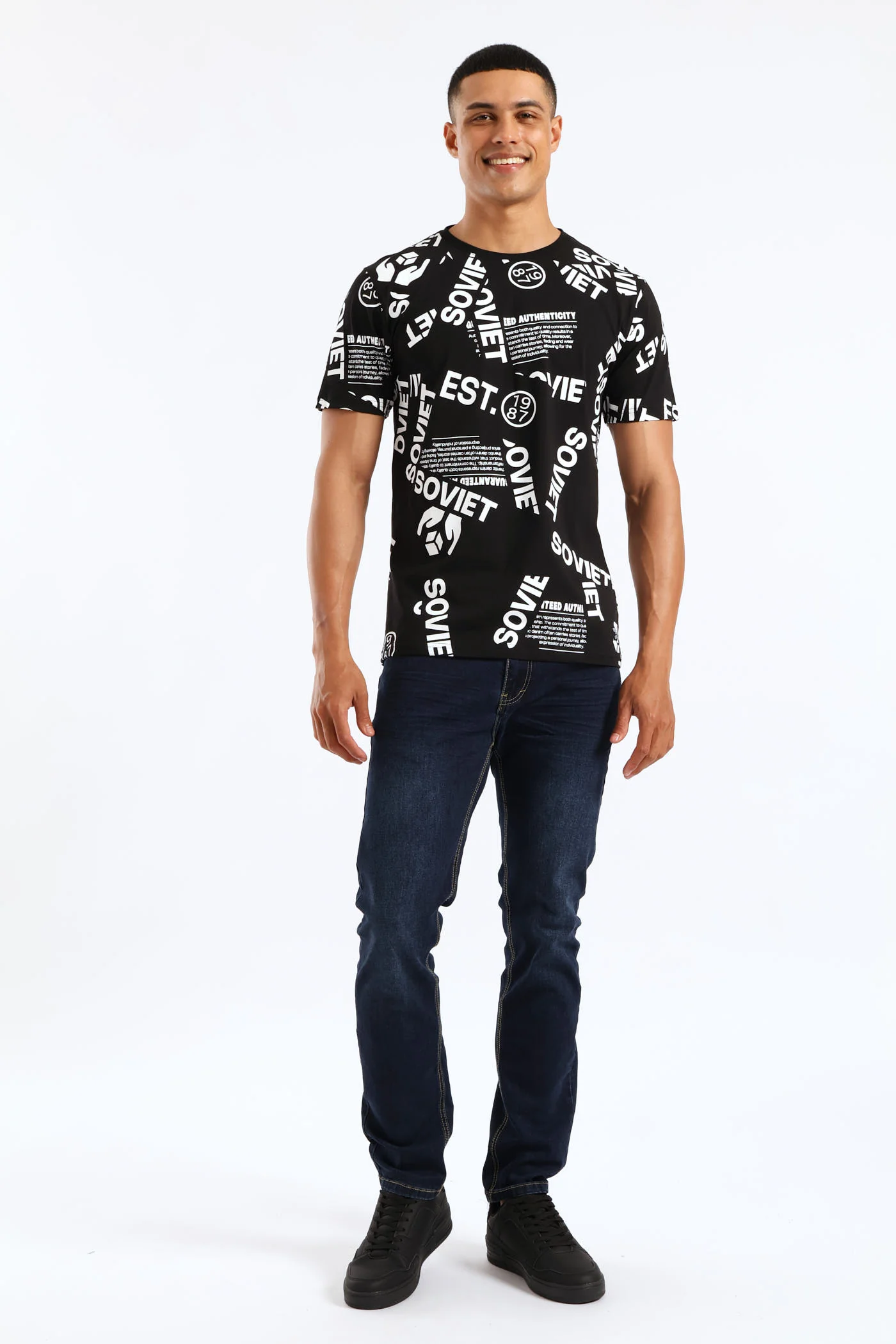 Switch Tee - Black - Image 4