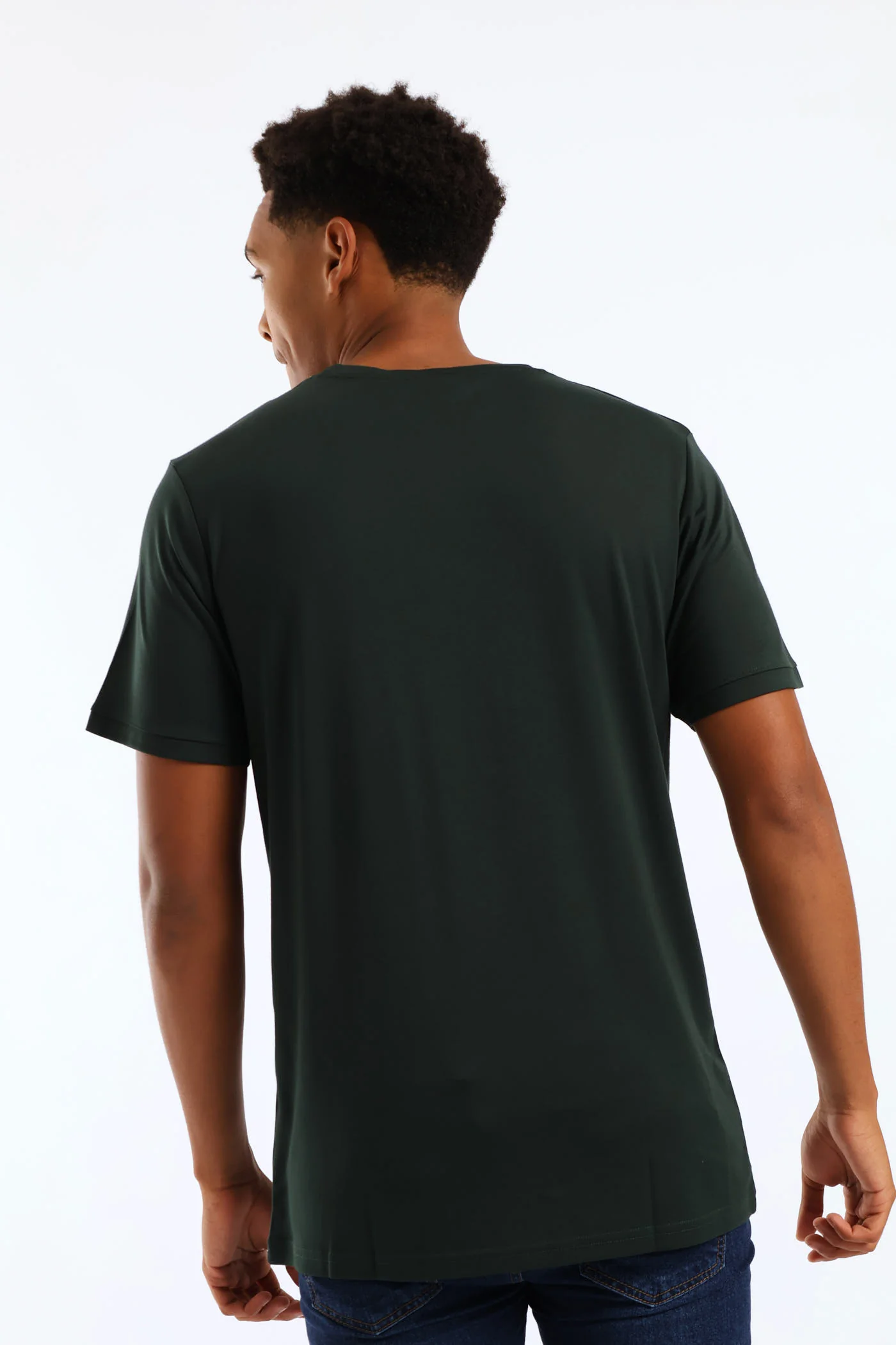 Switch Tee - Olive - Image 3
