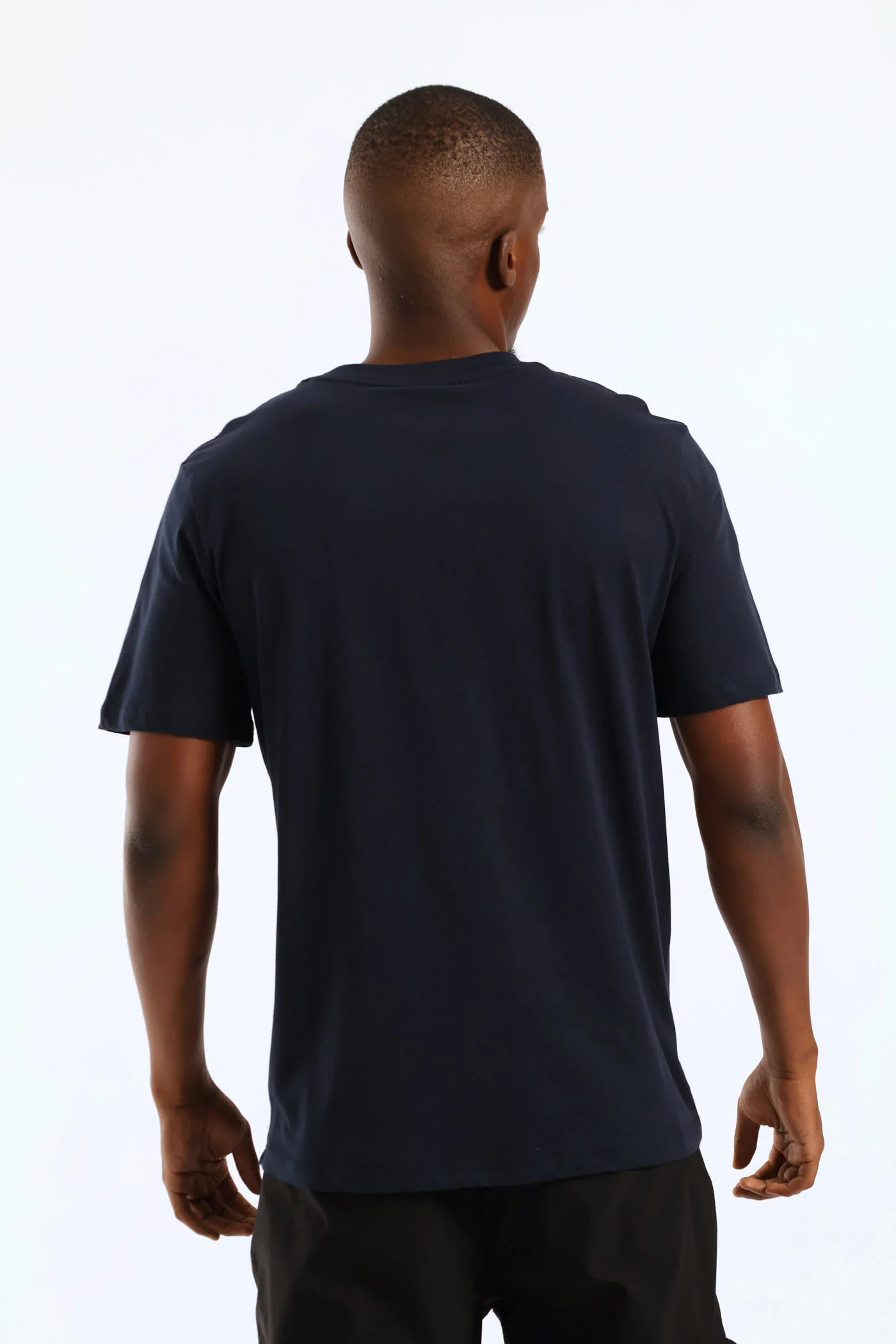 Swtf Basic Print Tee - Navy - Image 5