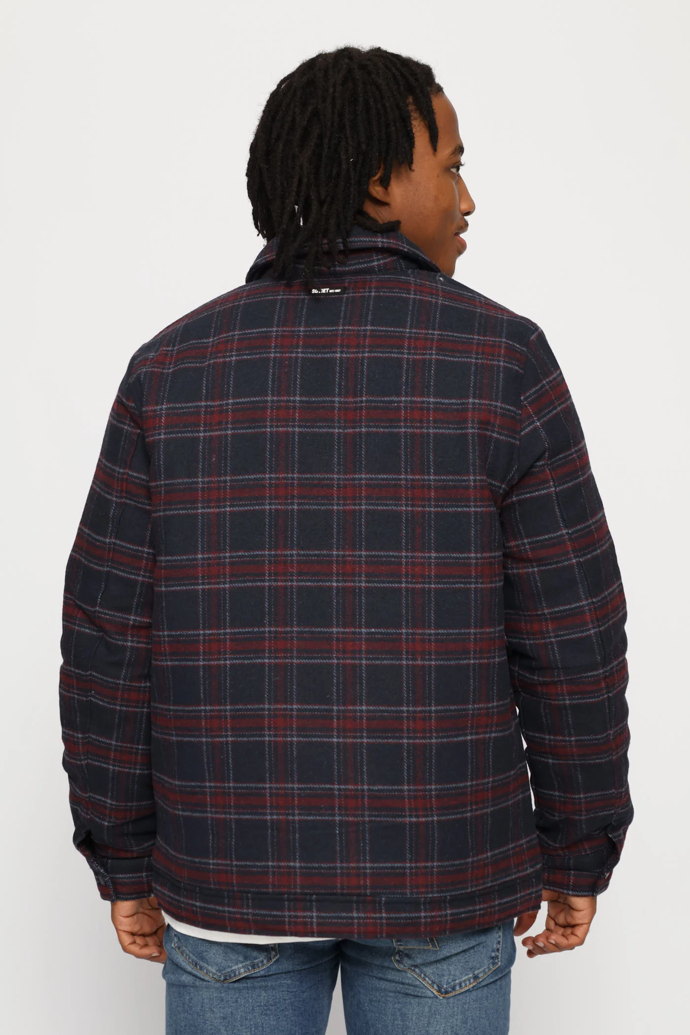 Sylas Shacket - Black/Red - Image 5
