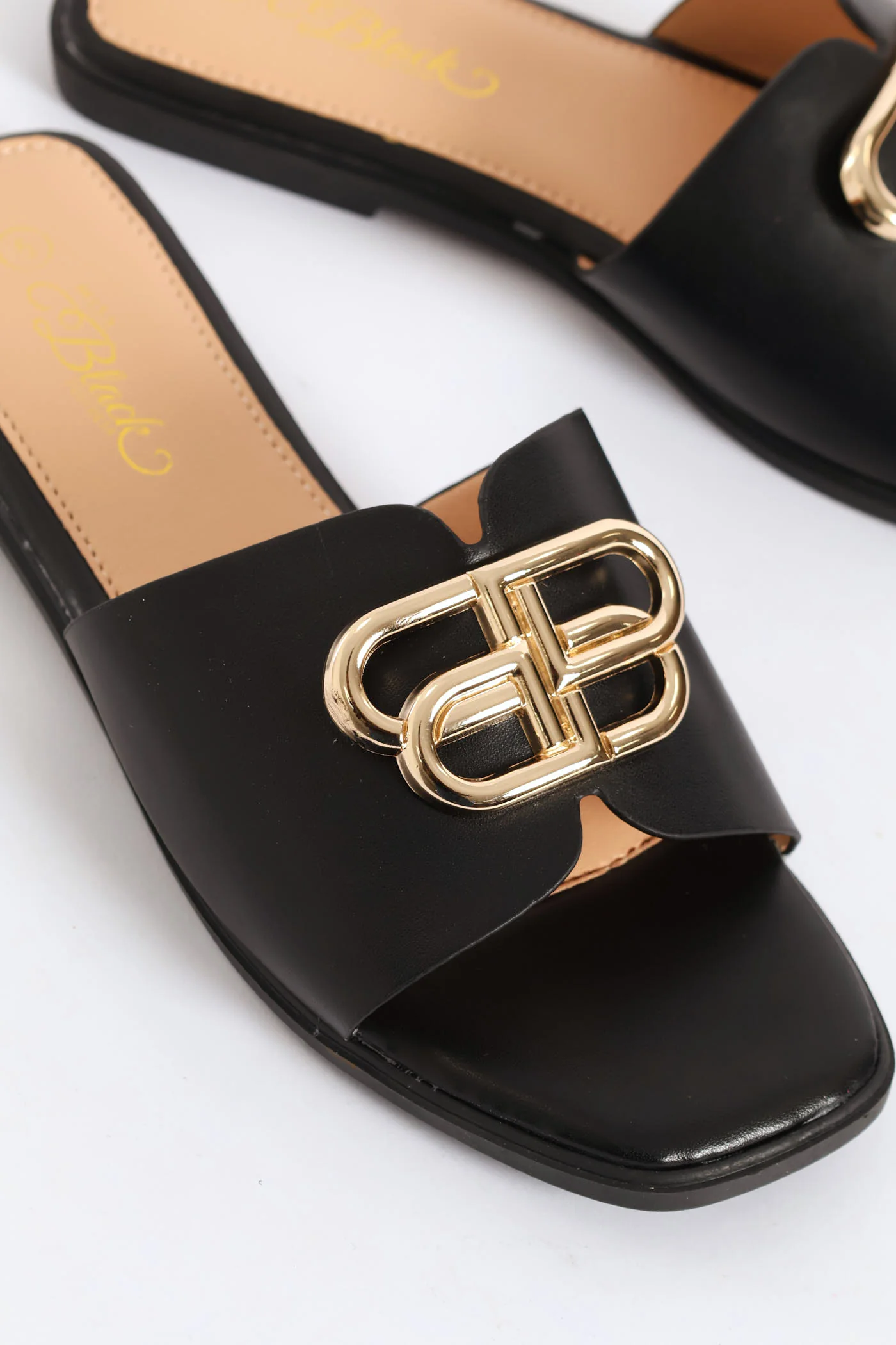 Syrup 1 Flat Sandal - Black - Image 2