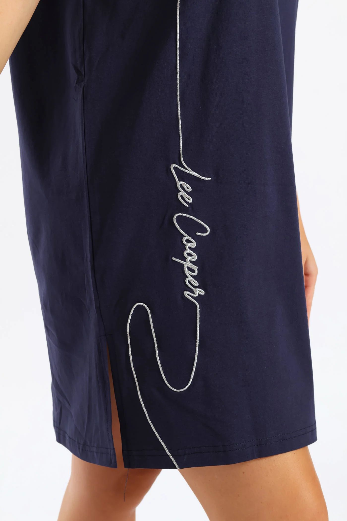 T-Shirt Dress - Navy - Image 2