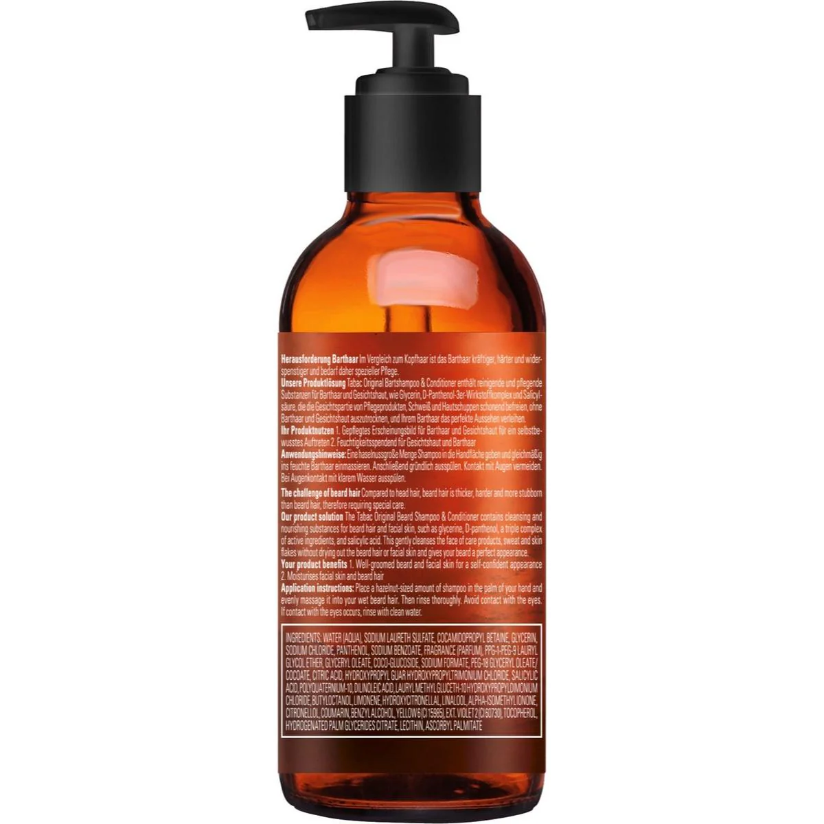 Original Beard Shampoo & Conditioner - 200ML: - Image 2