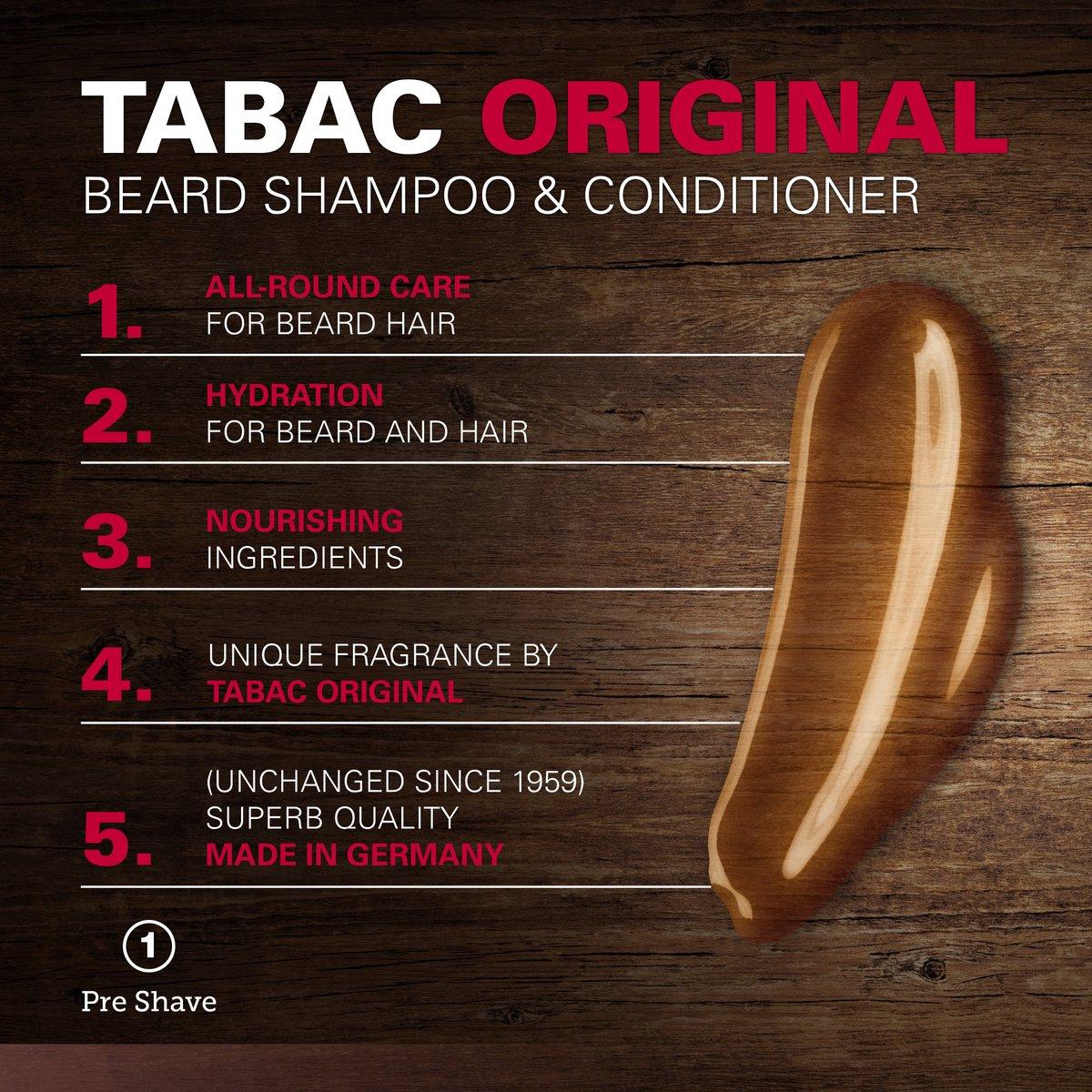 Original Beard Shampoo & Conditioner - 200ML: - Image 3