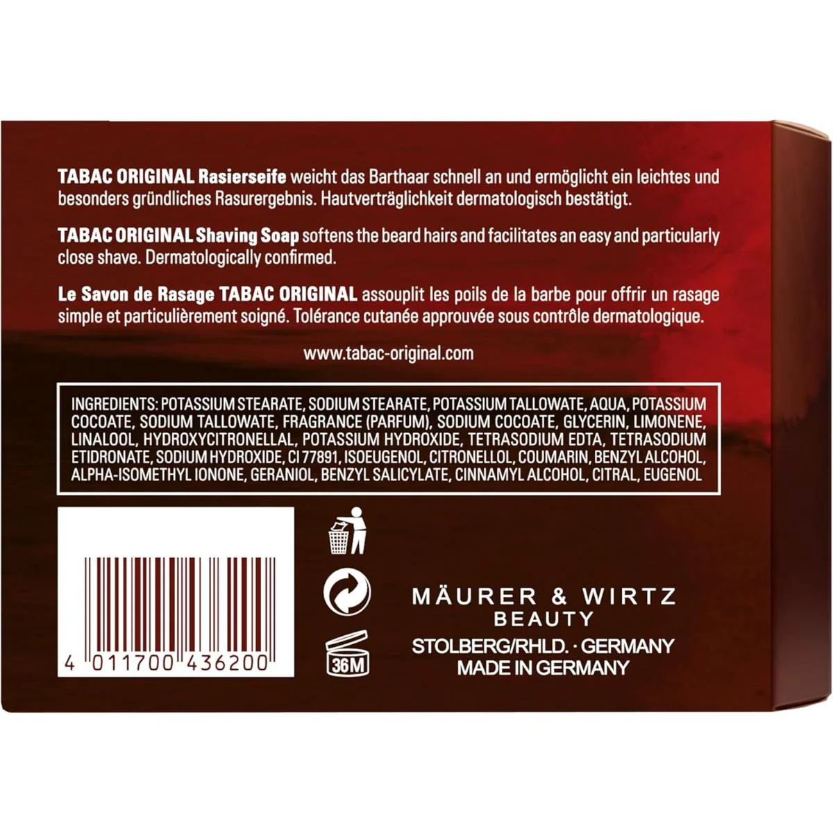 Original Shaving Soap With Bowl - Image 6