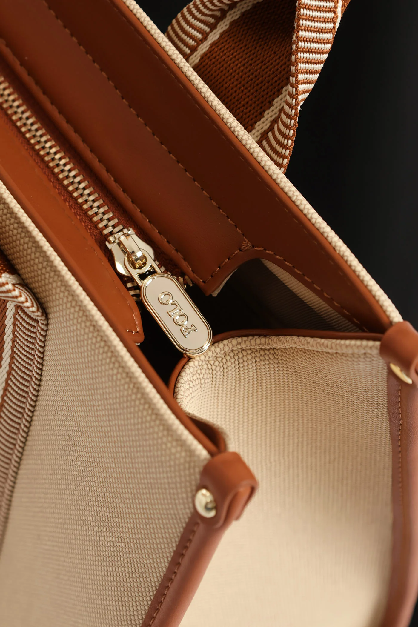 Tahiti Tote Bag - Tan - Image 4