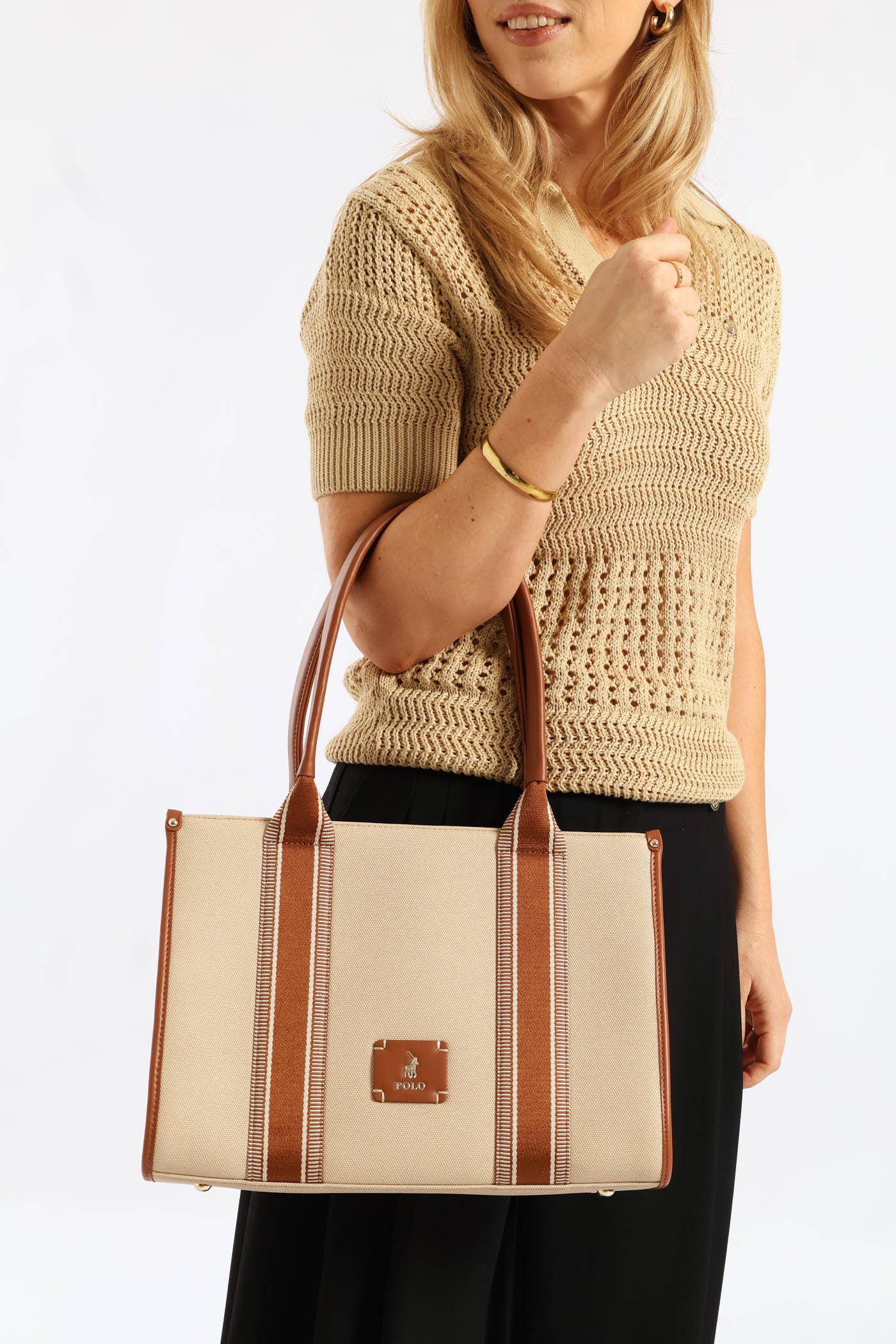 Tahiti Tote Bag - Tan - Image 5