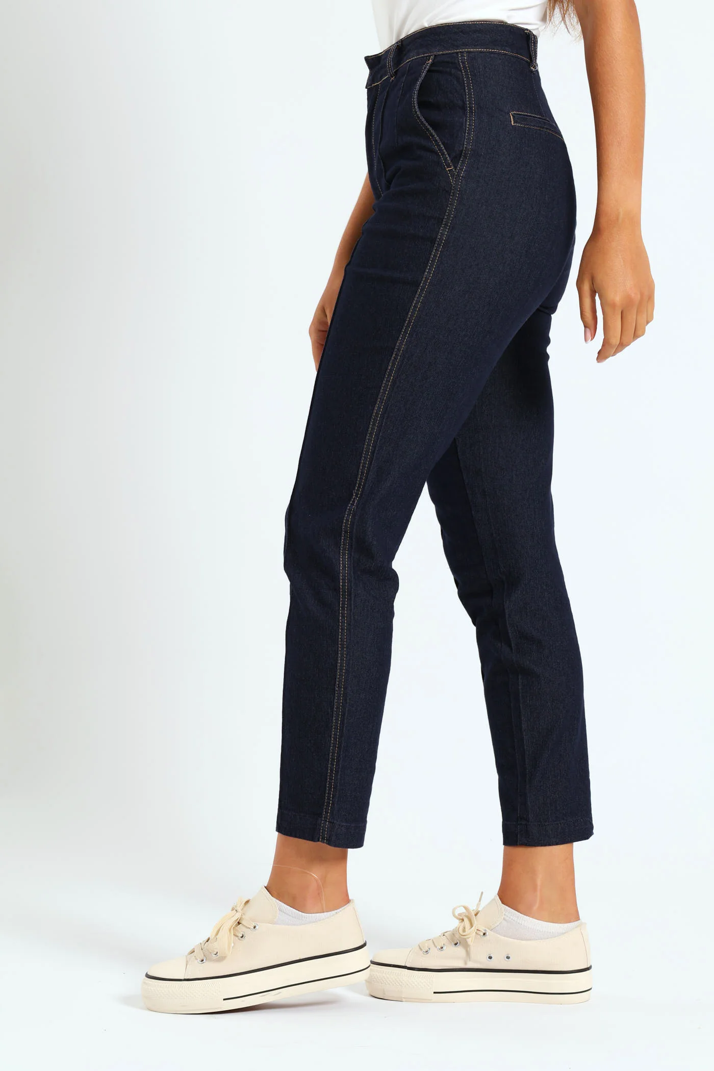 Tailored Slimleg Jean - Dark Wash - Image 5