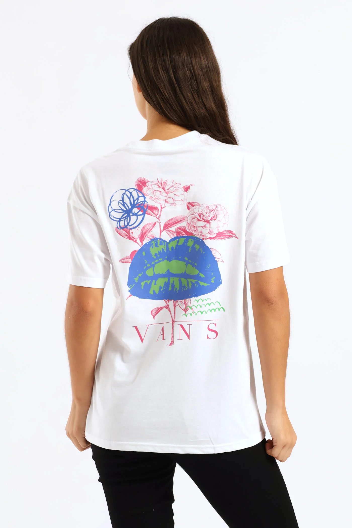 Talk Talk Oversized Tee - White - Image 2
