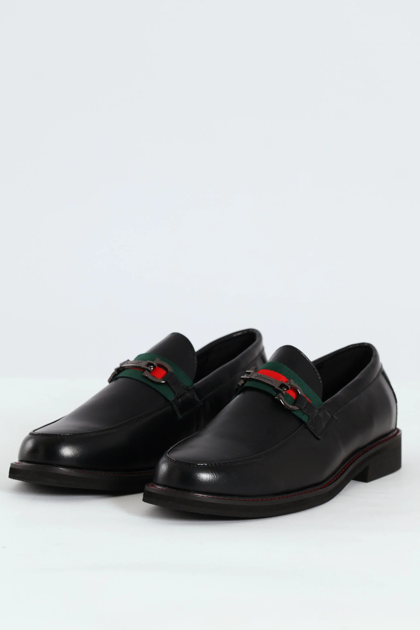 Tape & Trim Upper Detail Slip On Formal Shoe  - Black - Image 3