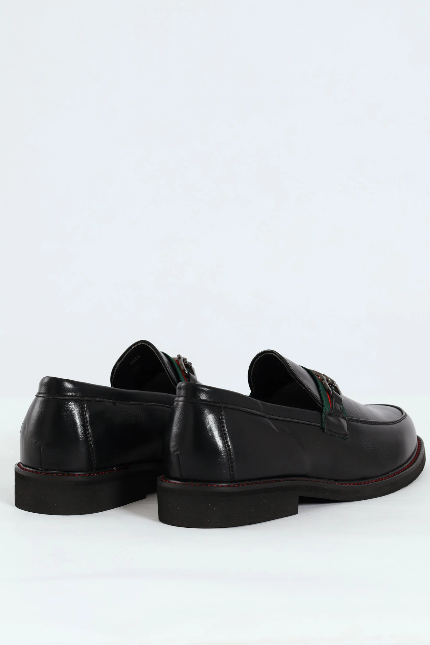 Tape & Trim Upper Detail Slip On Formal Shoe  - Black - Image 4