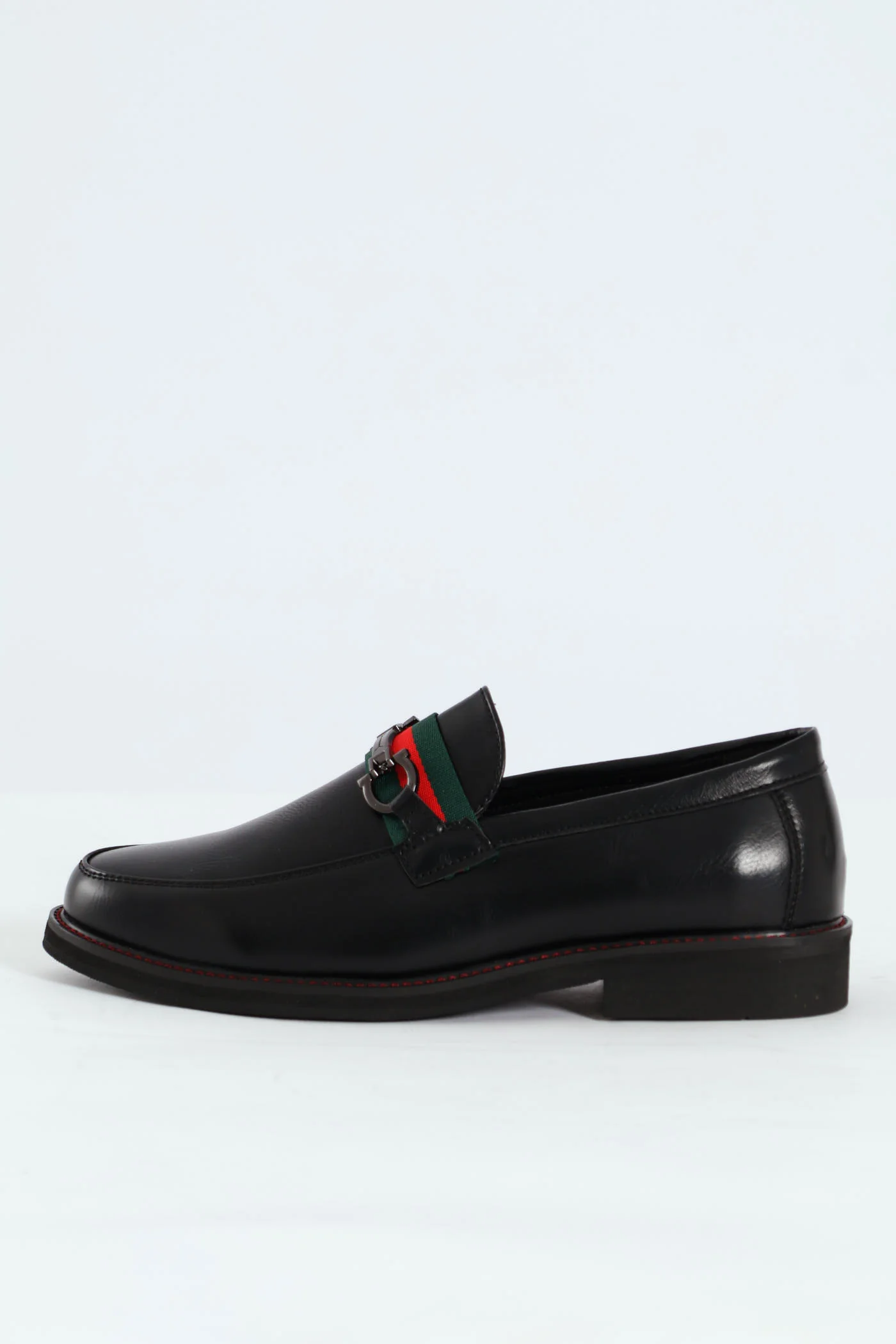 Tape & Trim Upper Detail Slip On Formal Shoe  - Black - Image 6
