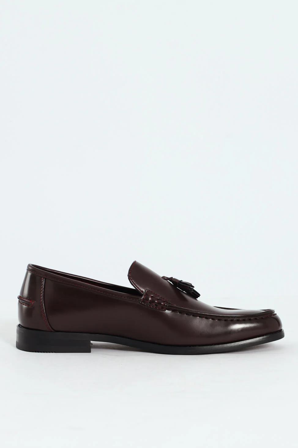 Tassle Loafer - Burgundy - Image 2
