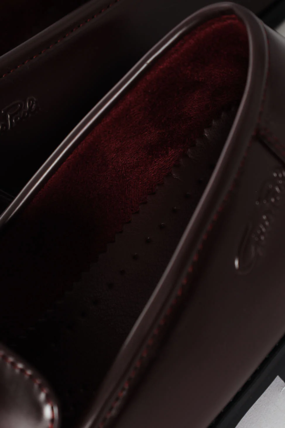 Tassle Loafer - Burgundy - Image 6