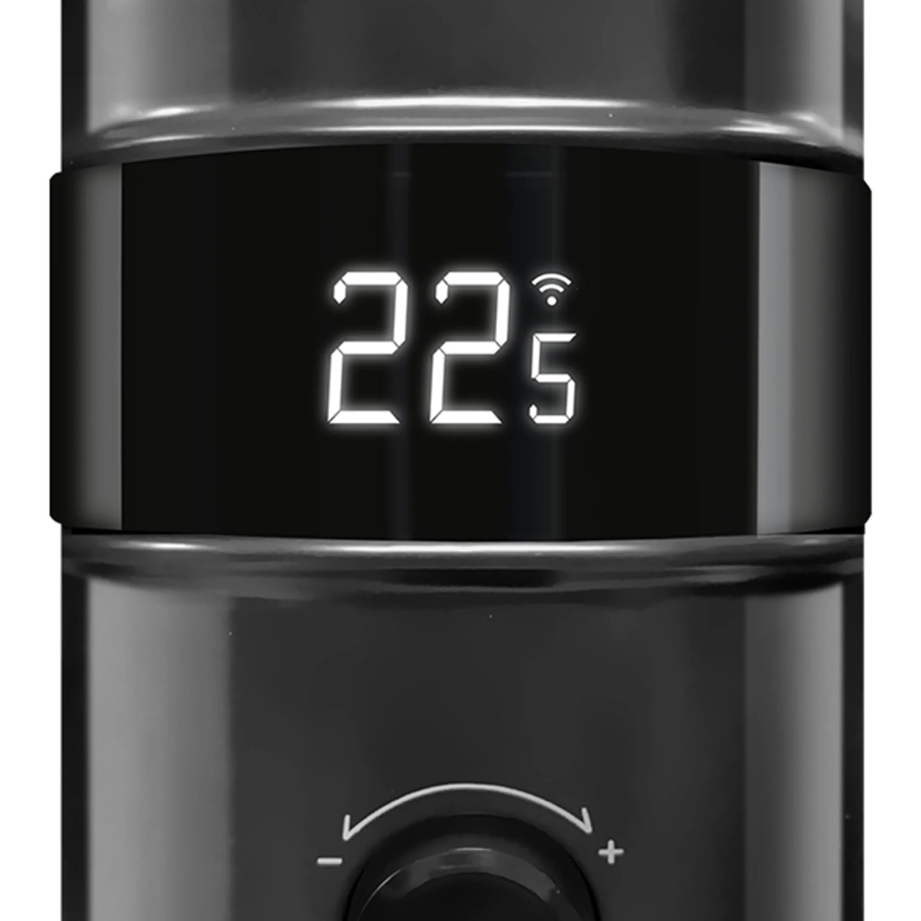Taurus 11 Fin Oil Filled Steel Wifi Enabled Heater - Black - Image 3