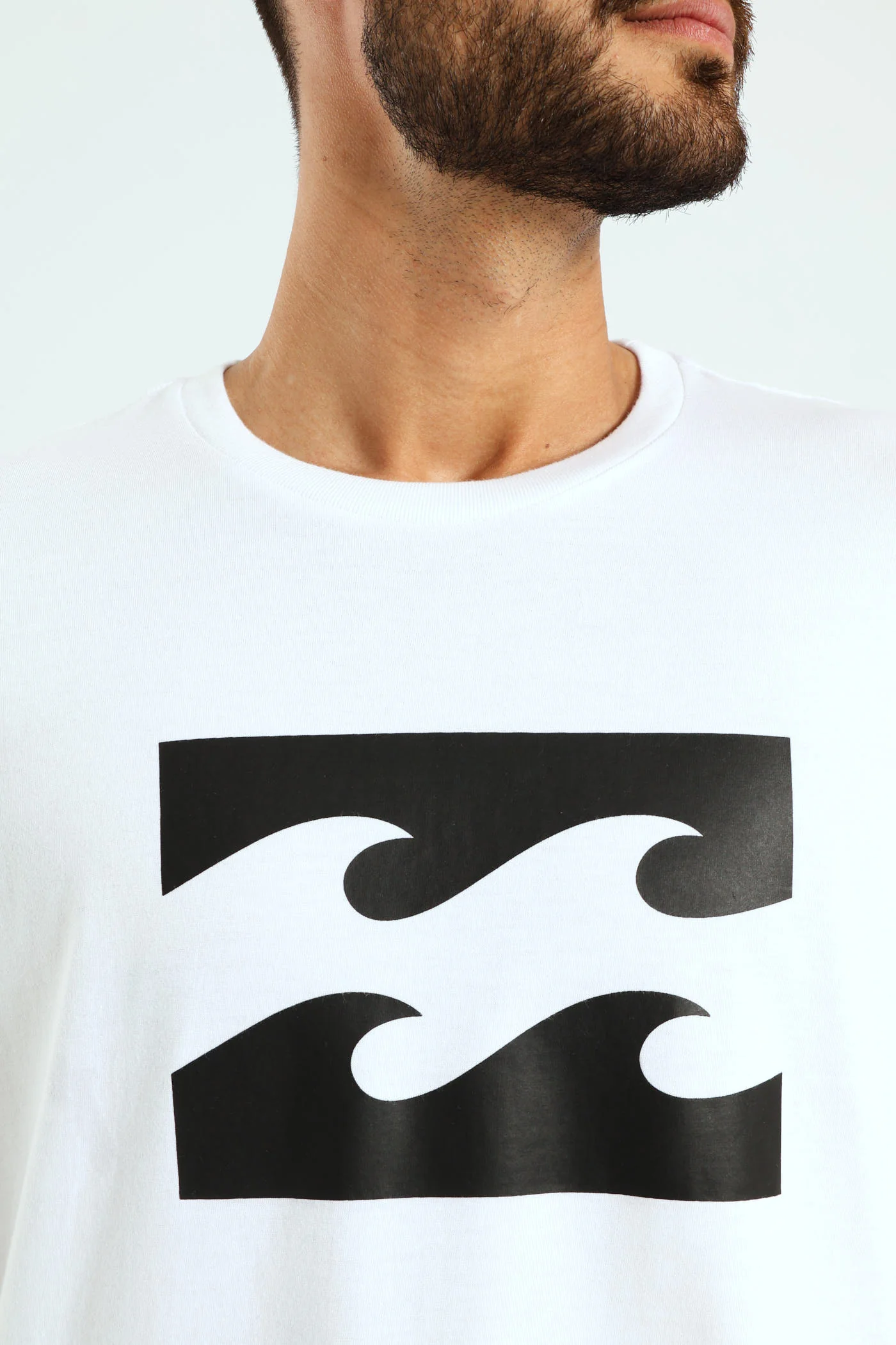 Team Wave Tee - White - Image 2