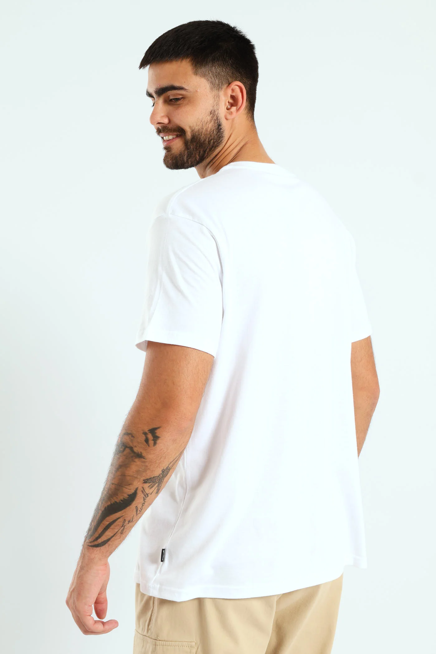 Team Wave Tee - White - Image 5