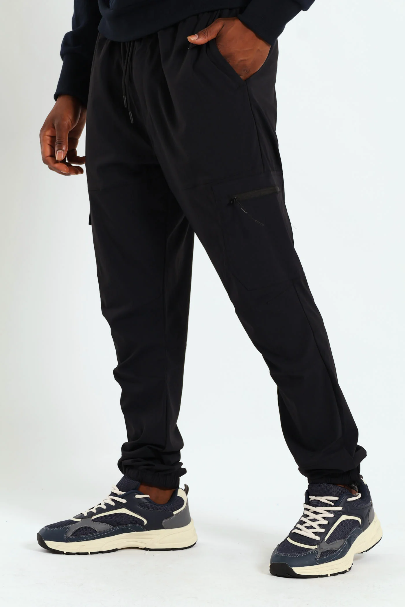 Technical Cargo Utility Jogger - Black - Image 2