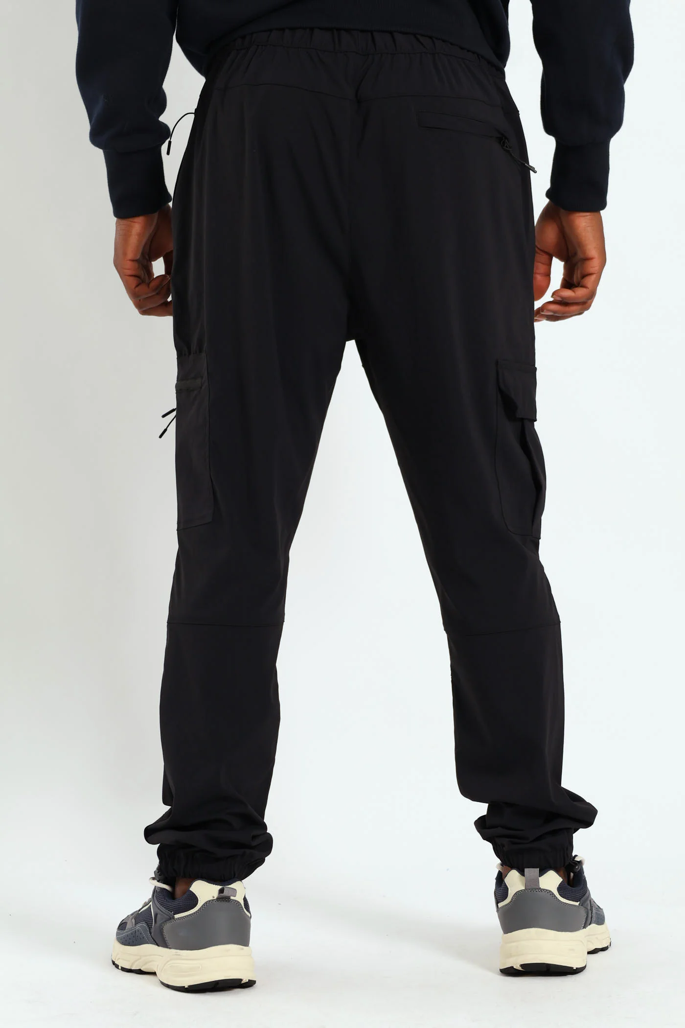 Technical Cargo Utility Jogger - Black - Image 3