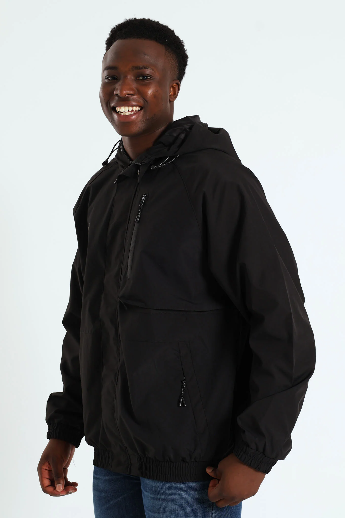 Technical Jacket - Black - Image 3