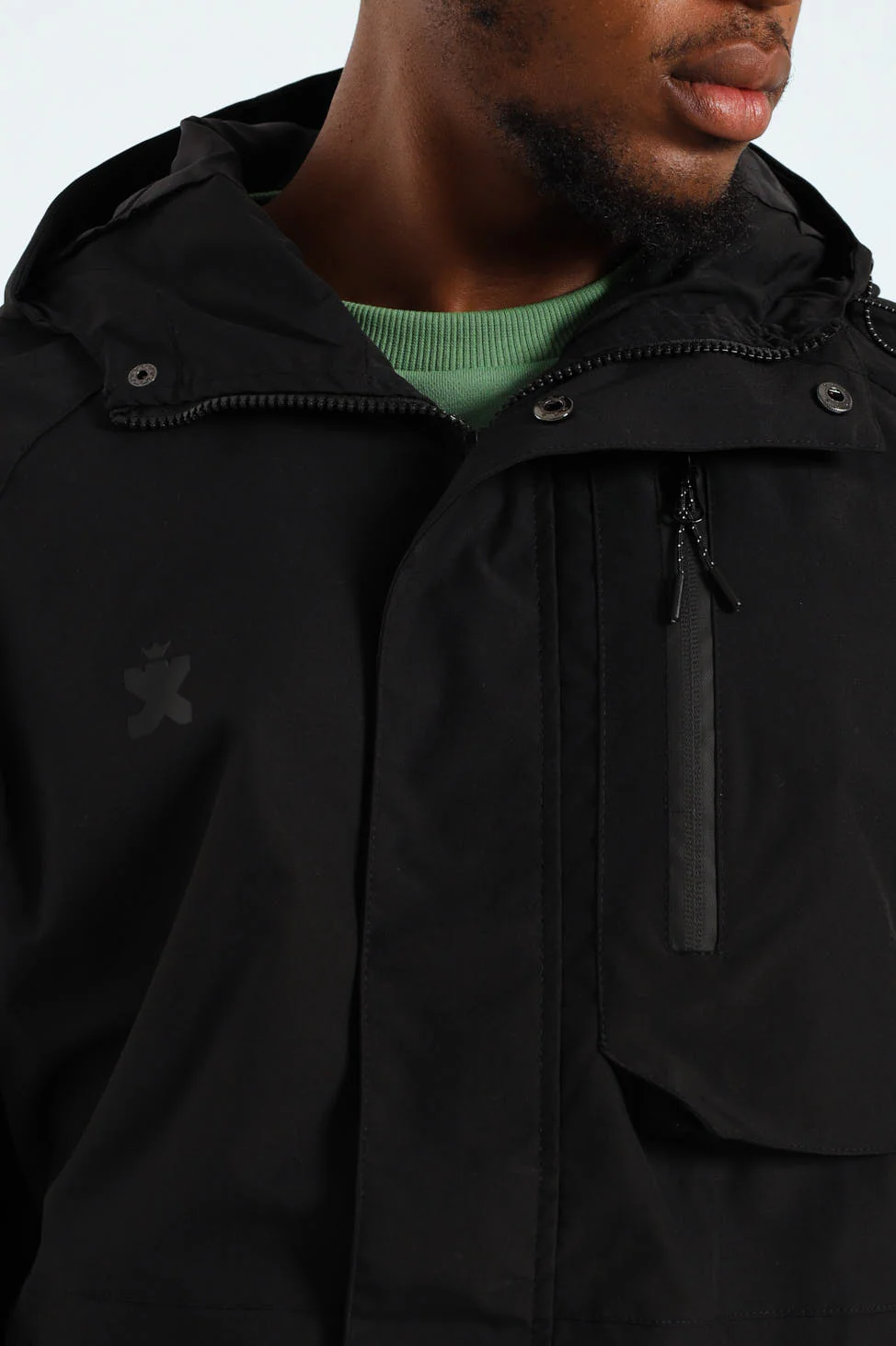 Technical Jacket - Black - Image 2