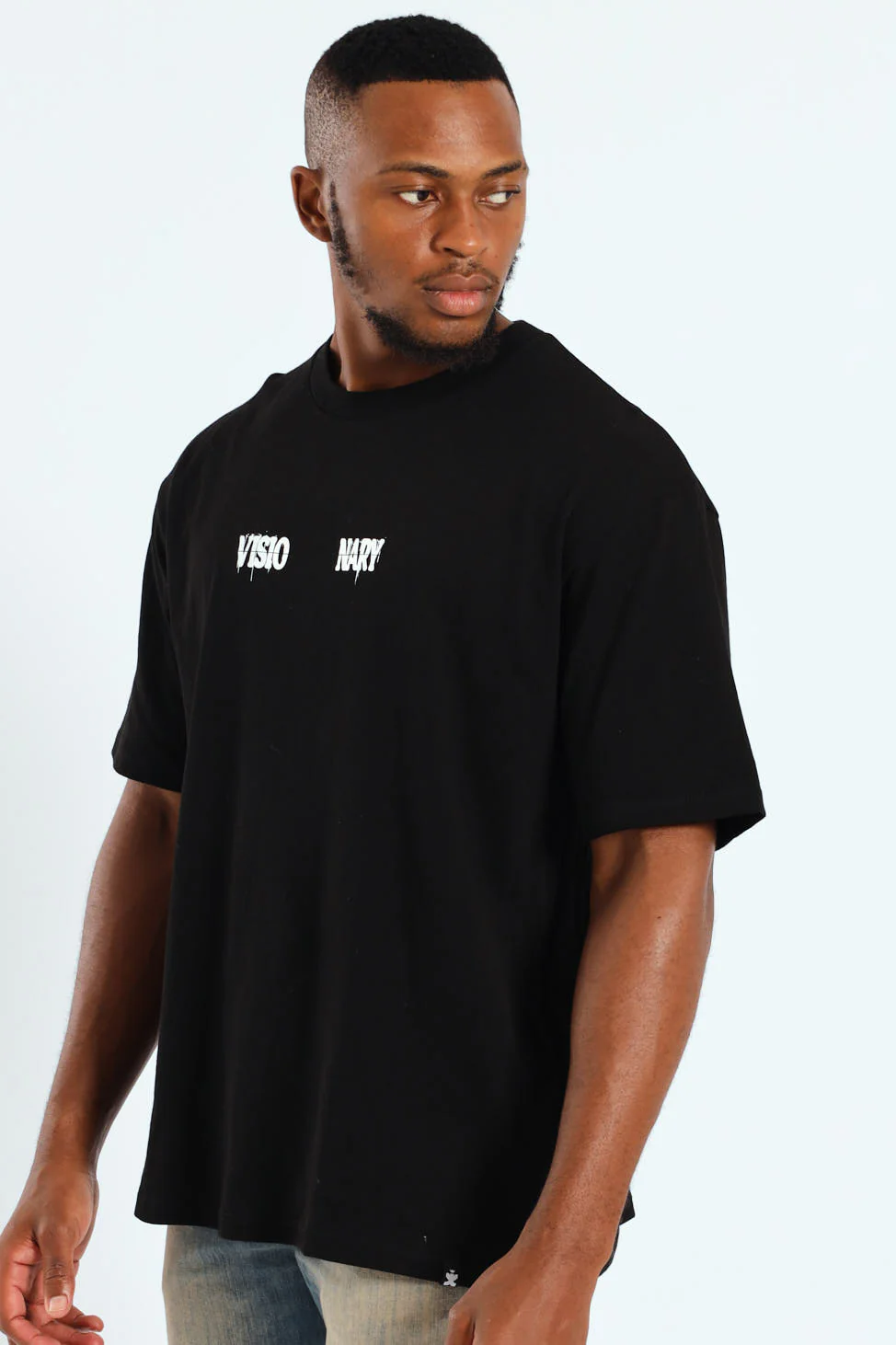 Teddy Oversized Tee - Black - Image 3