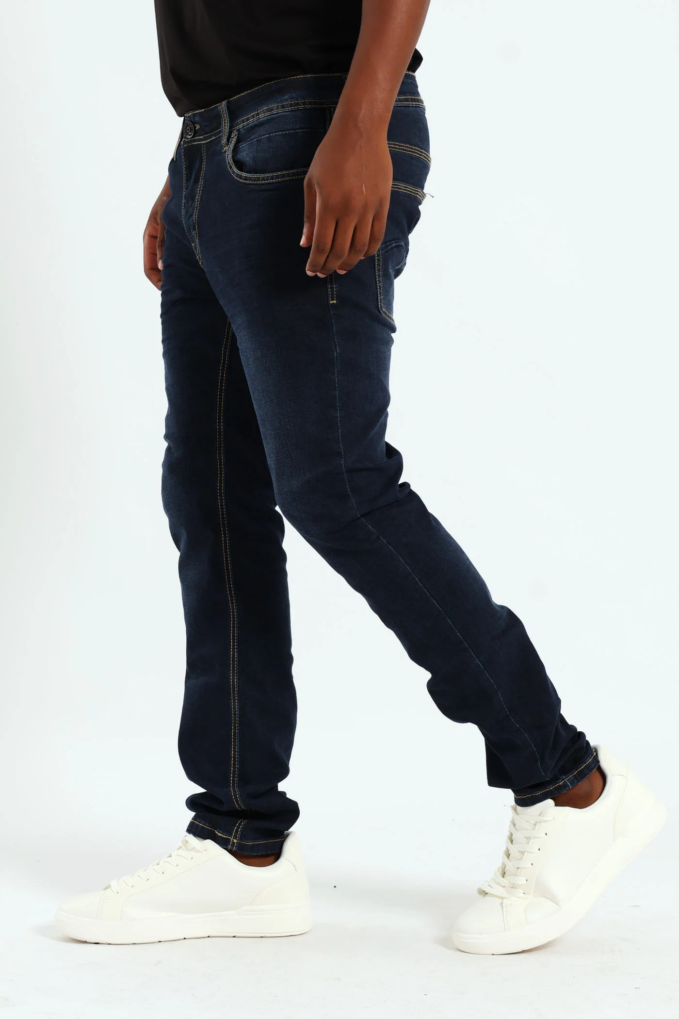 Terminator Skinny Denim - Blue/Black - Image 3