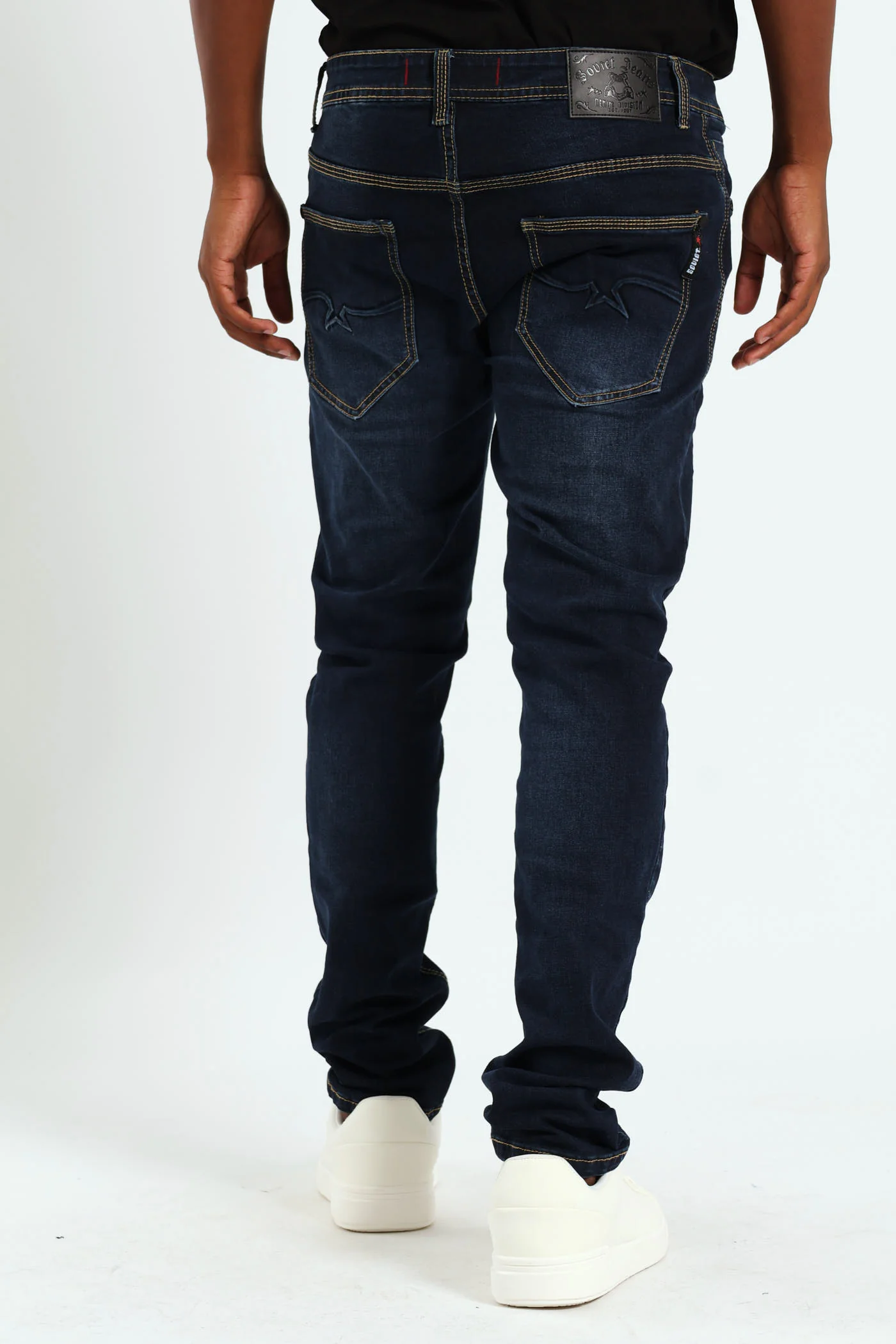 Terminator Skinny Denim - Blue/Black - Image 4