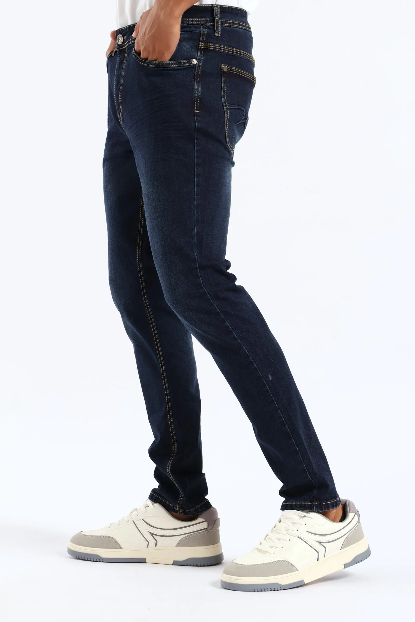 Terminator Skinny Denim - Dark Indigo - Image 3