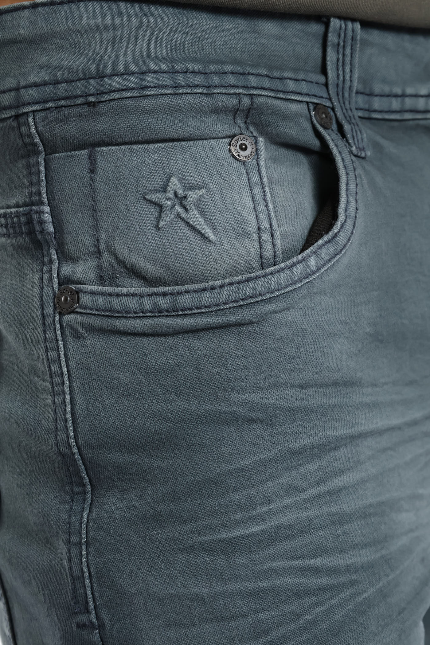 Terminator Skinny Denim - Metallic - Image 5