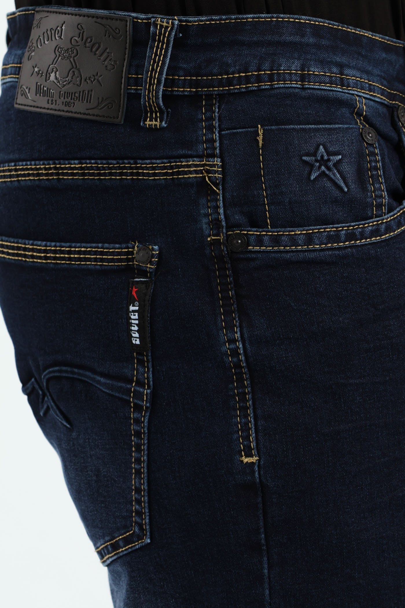 Terminator Slim Denim - Blue/Black - Image 4