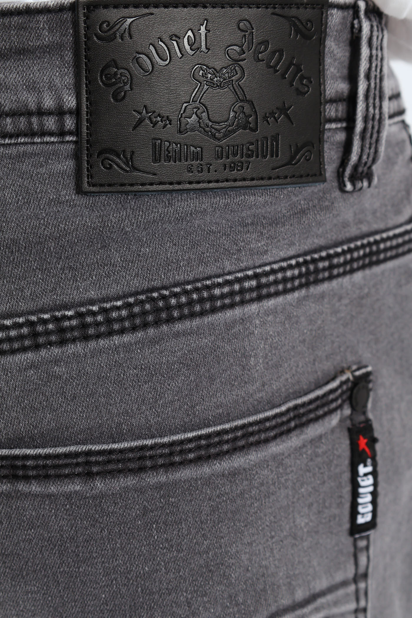 Terminator Slim Denim - Medium Grey - Image 5
