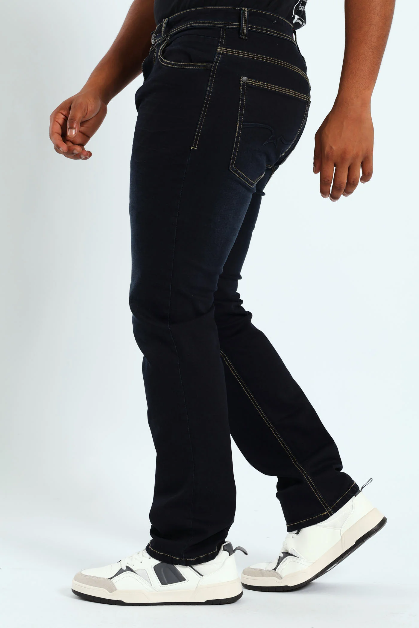 Terminator Straight Denim - Blue/Black - Image 2