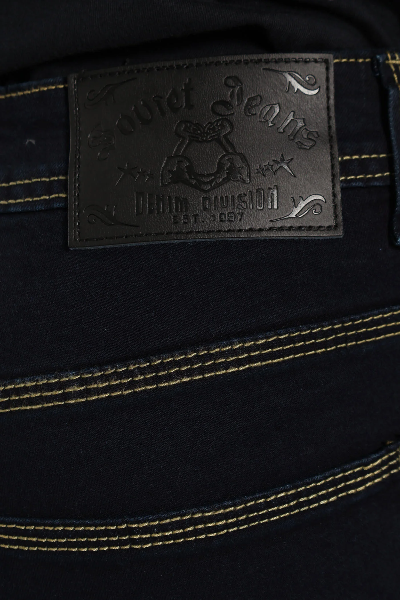 Terminator Straight Denim - Blue/Black - Image 4