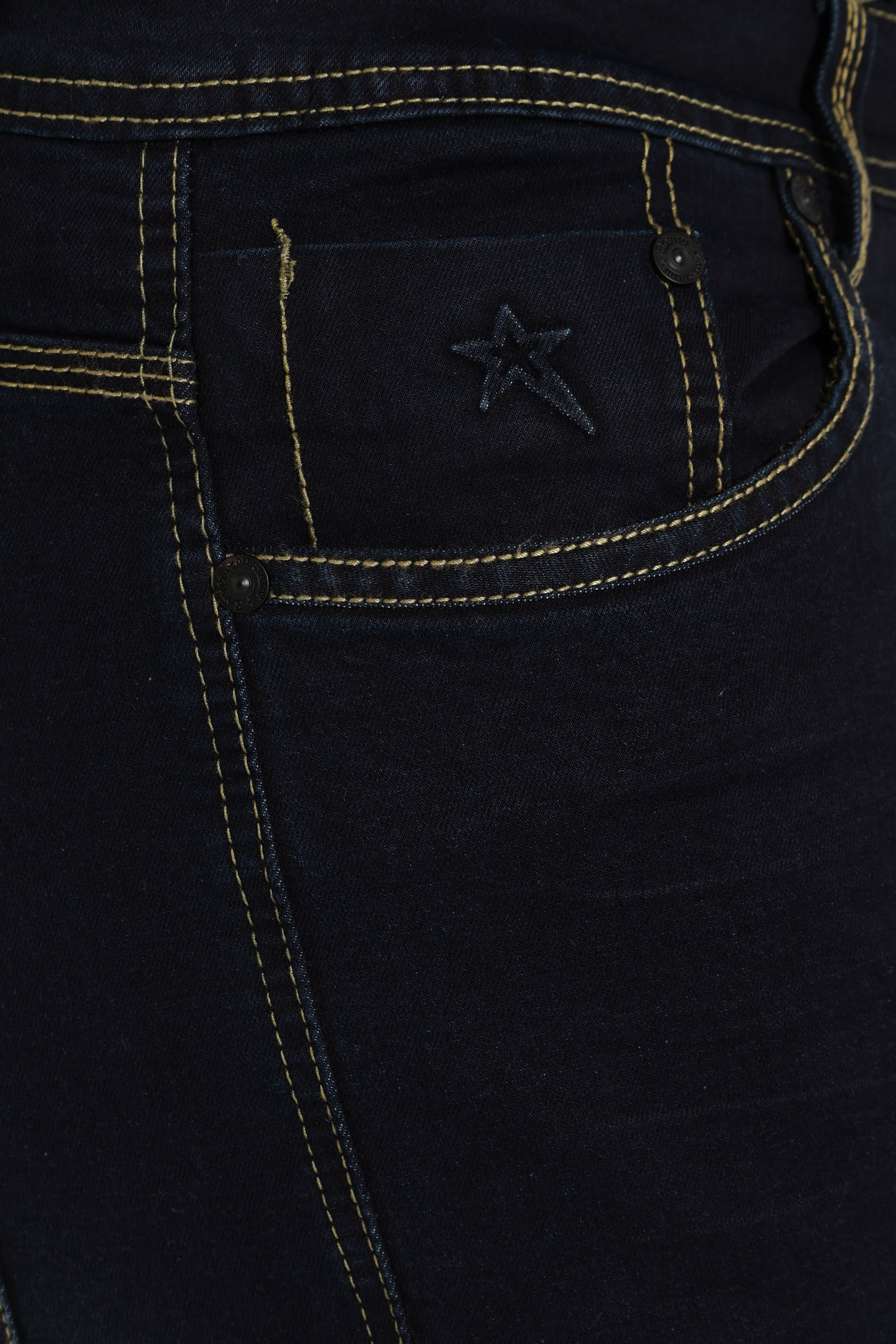 Terminator Straight Denim - Blue/Black - Image 6