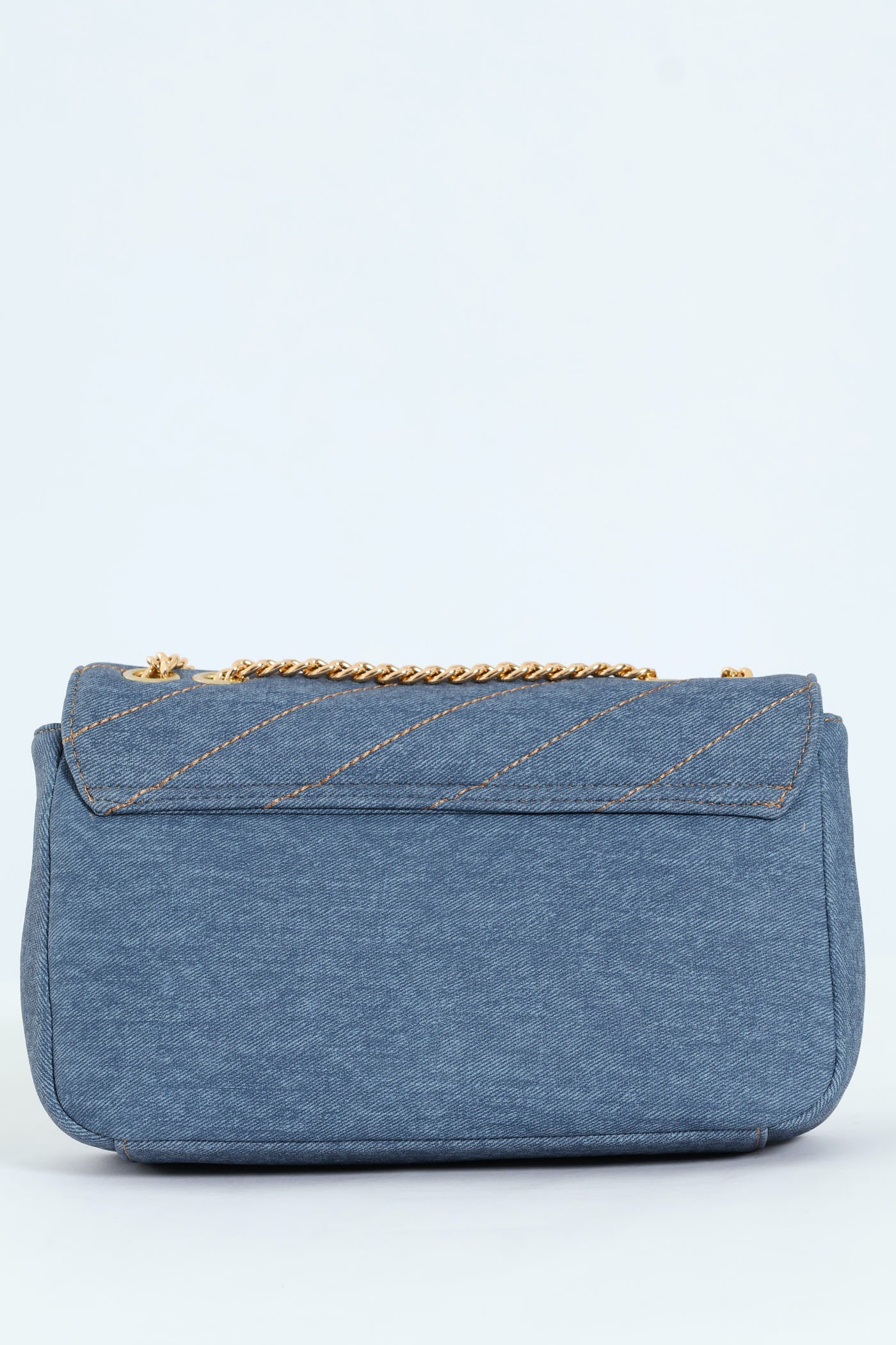 Tessa Shoulder Chain Bag - Denim - Image 3