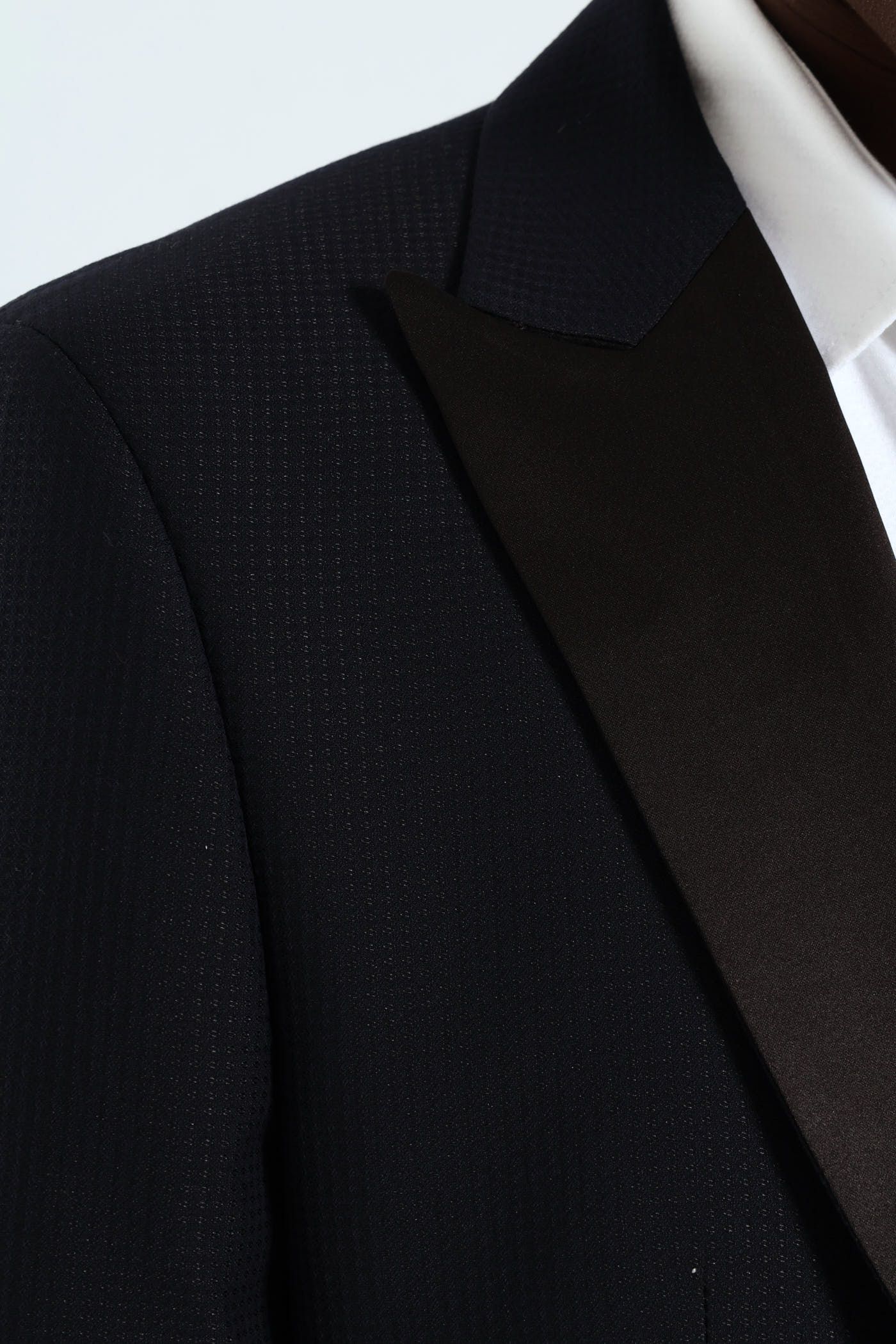 Textured Blazer - Black - Image 11