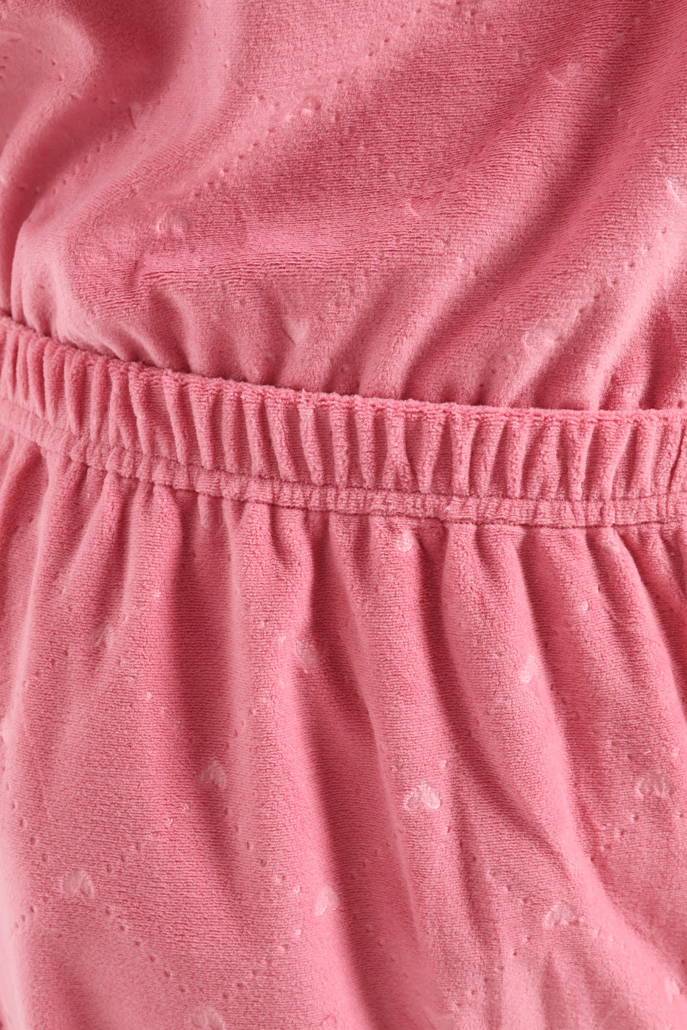 Textured Diamond Heart Long Sleeve Top & Pant Set - Dusty Pink - Image 4